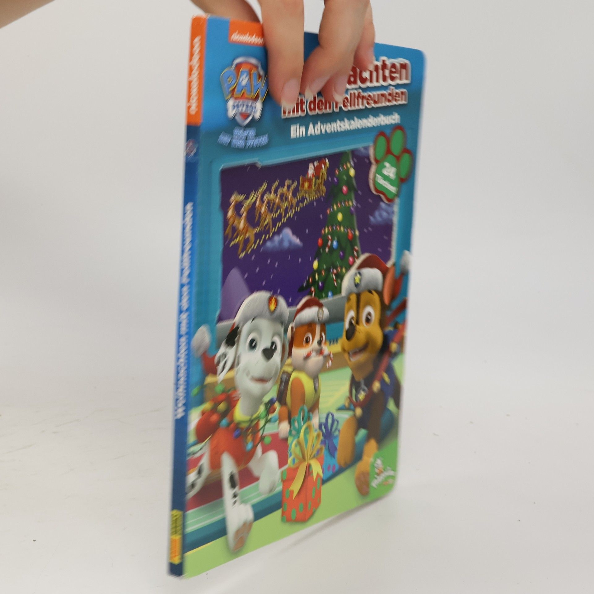 Jason Fruchter PAW Patrol: Weihnachten mit den Fellfreunden - Ein Adventskalenderbuch