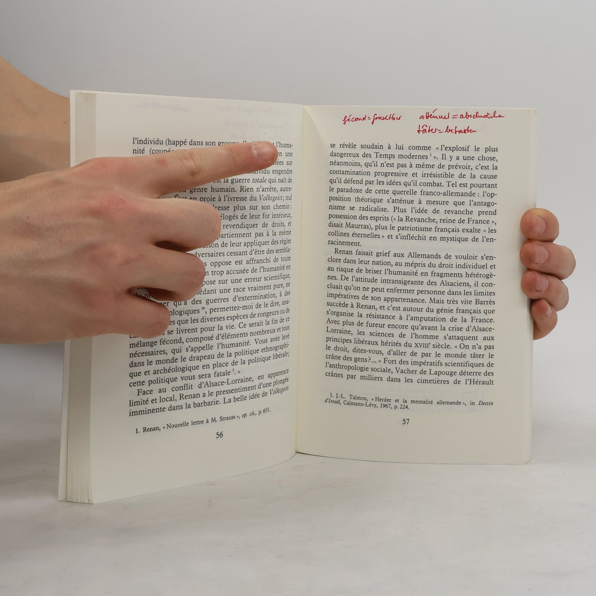 Alain Finkielkraut La Défaite de la pensée