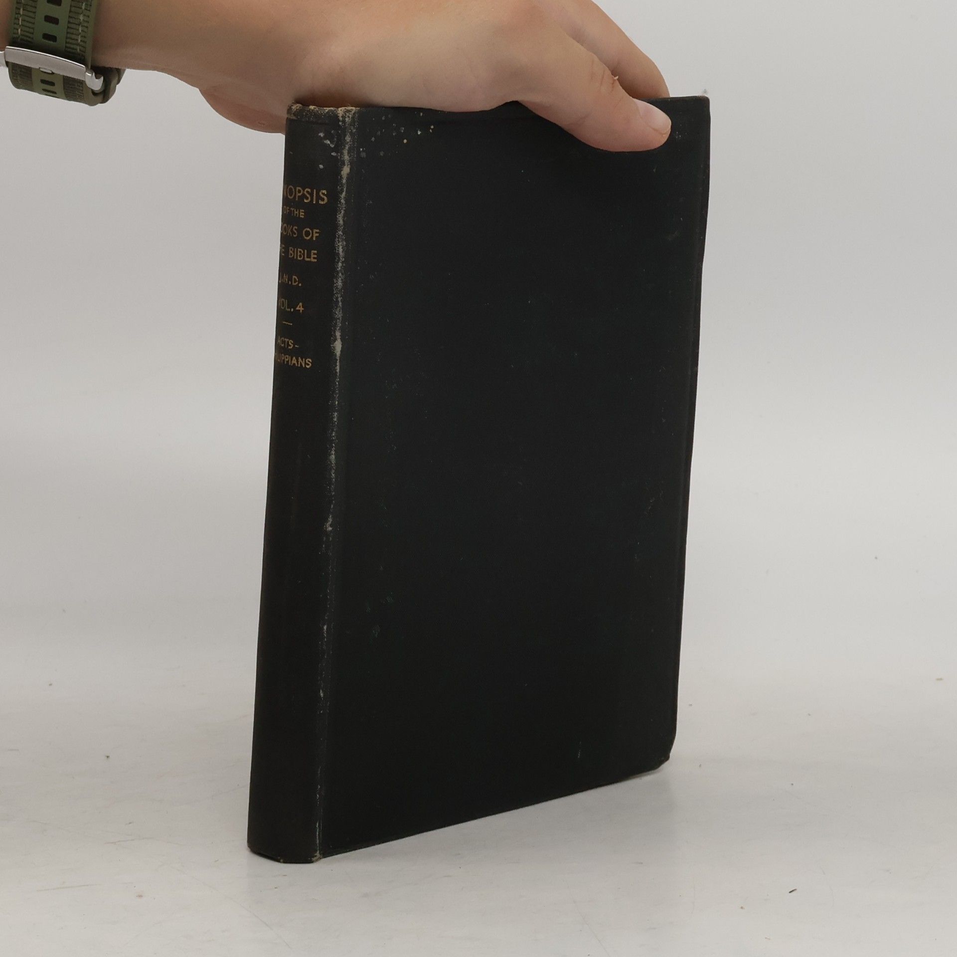 Synopsis of the Books of the Bible. Vol. IV