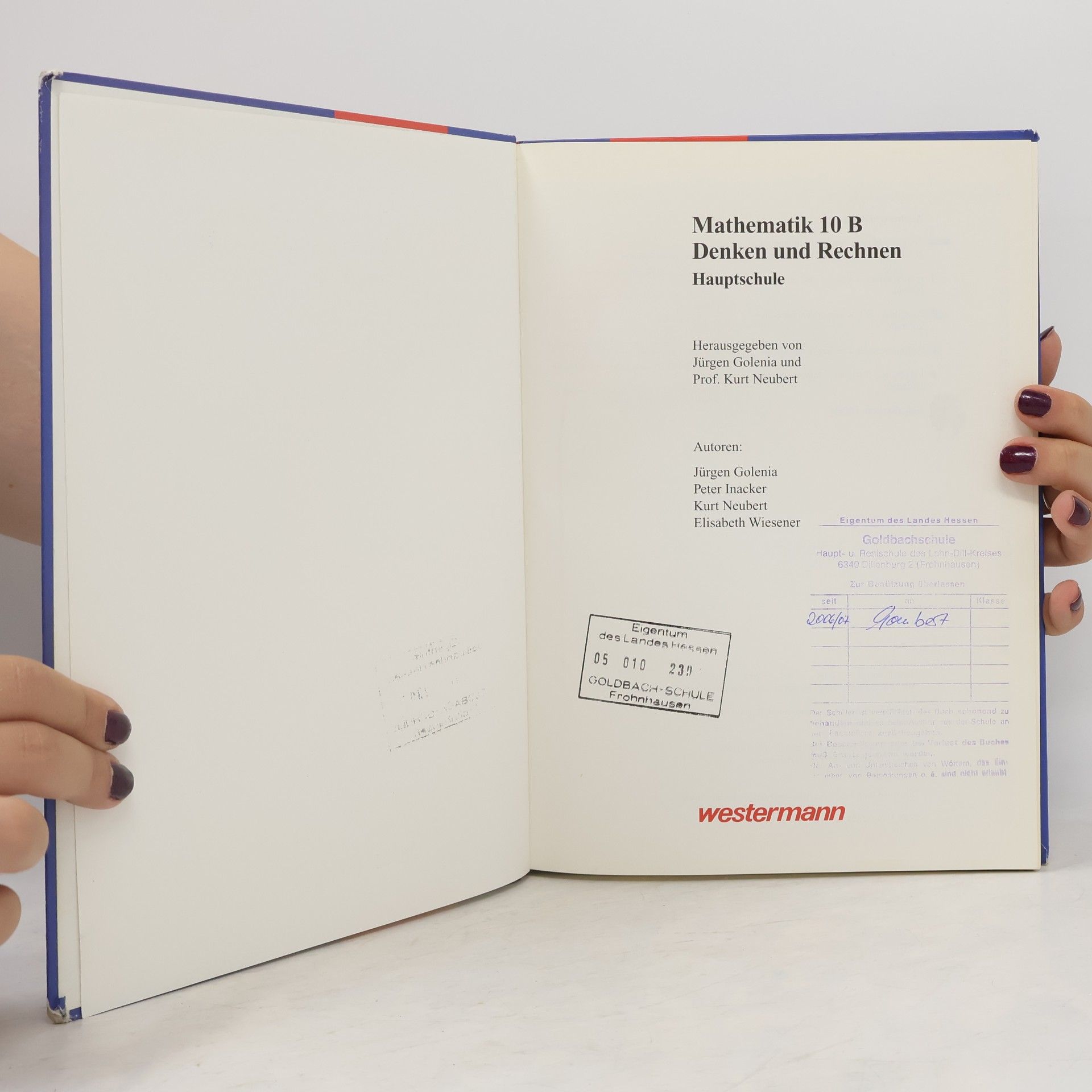 Kurt Neubert Mathematik Denken und Rechnen