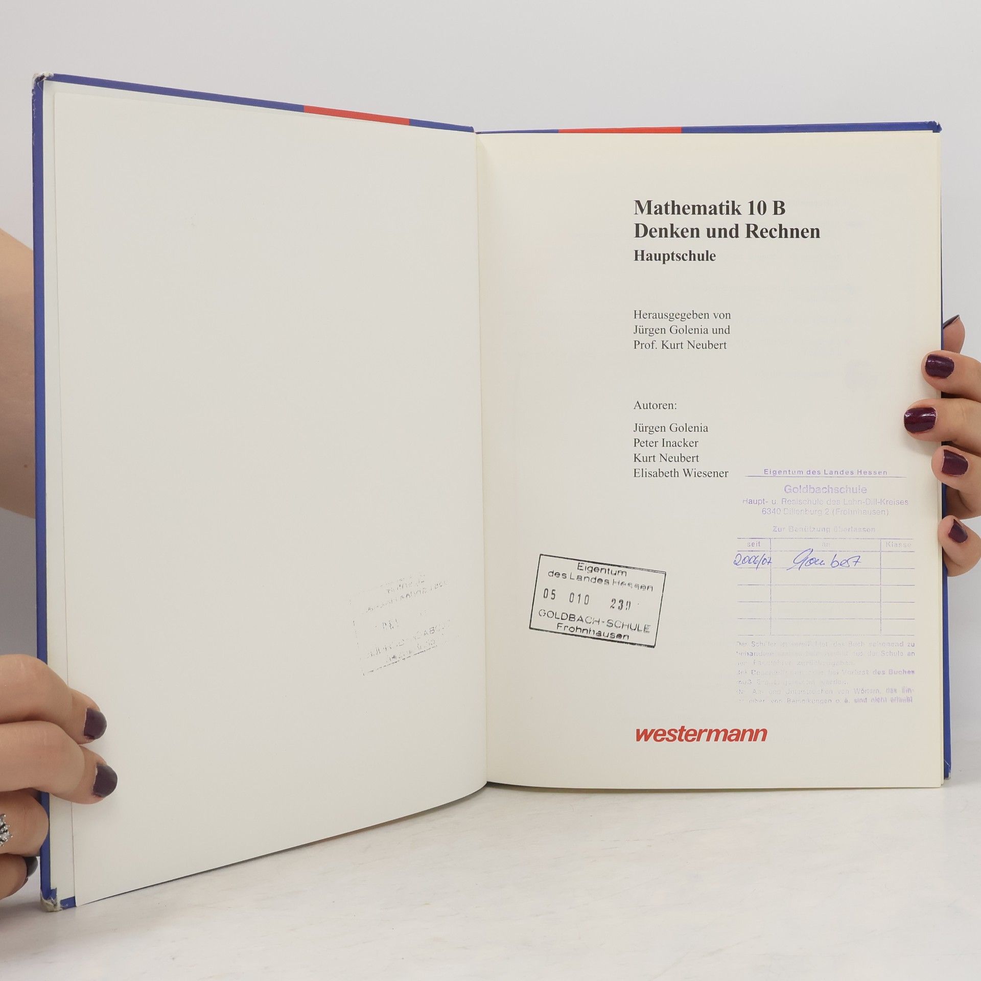 Kurt Neubert Mathematik Denken und Rechnen