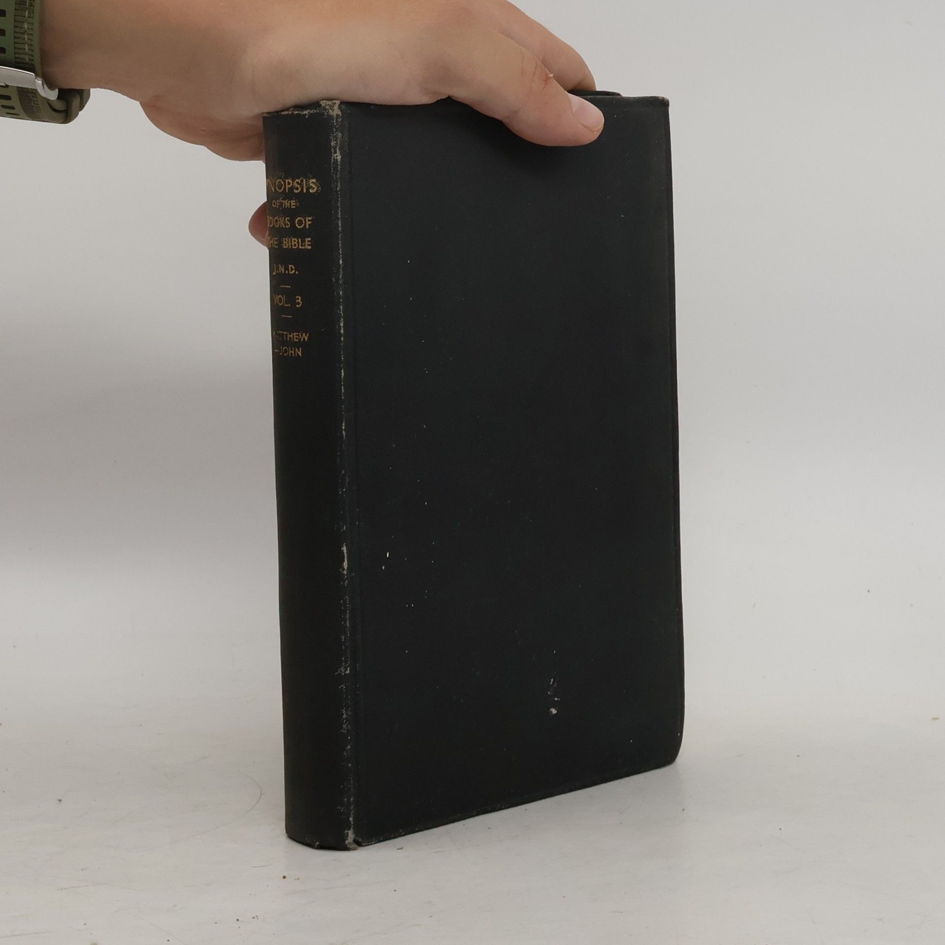 J. N. Darby Synopsis of The Books of the Bible. Vol. III