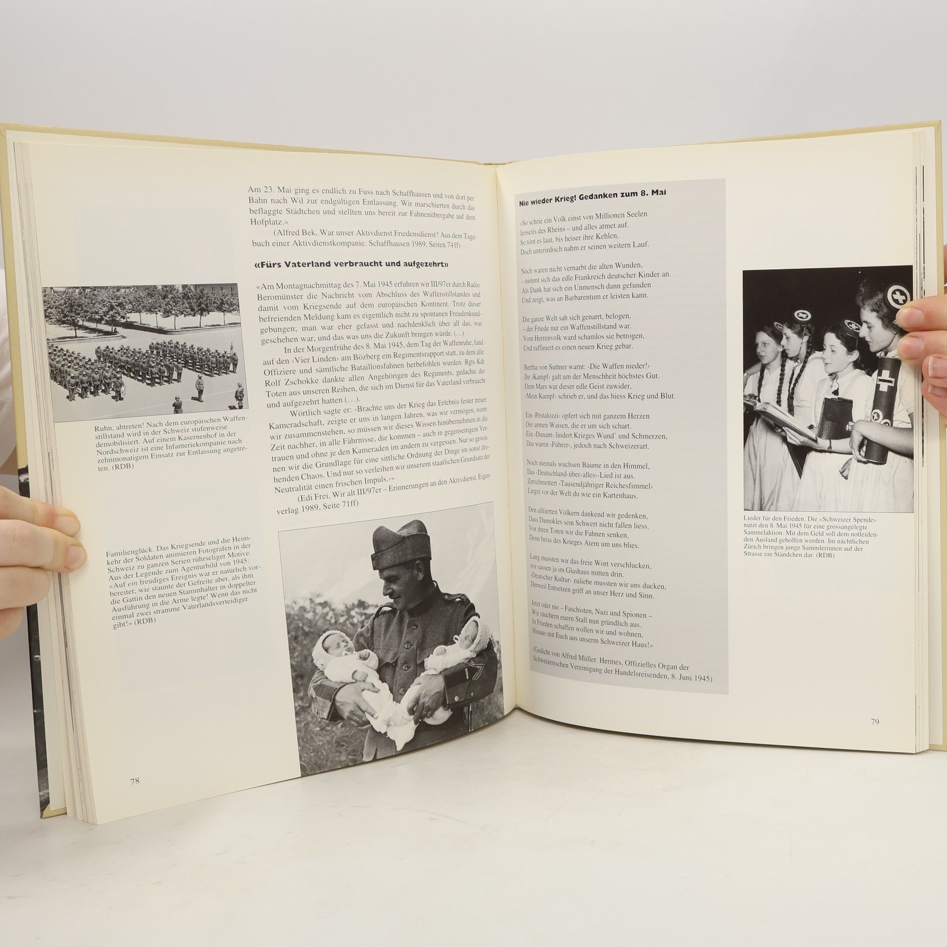 Erich Gysling 1945 - die Schweiz im Friedensjahr