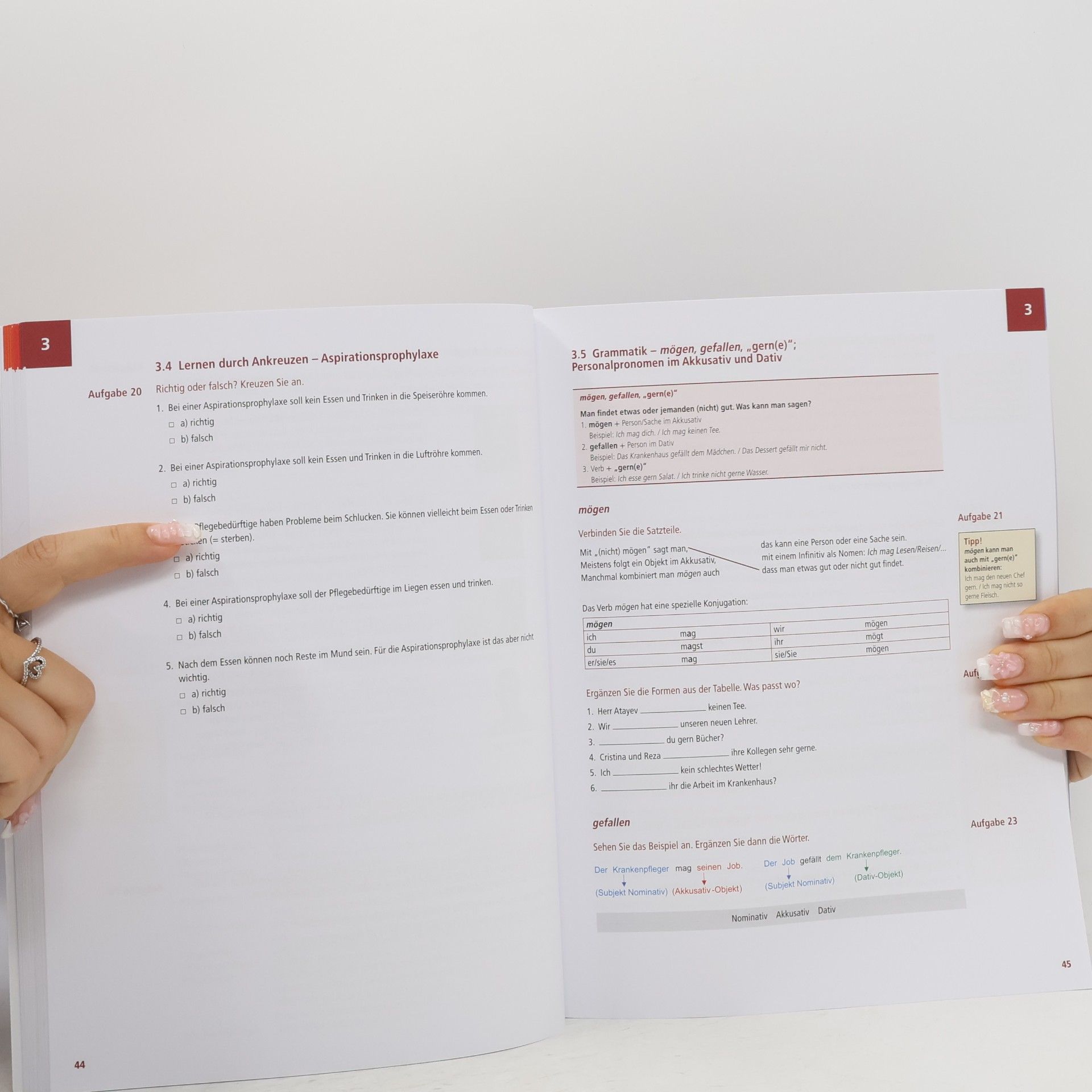 Sarah Micucci Deutsch A2/B1 in der Pflege