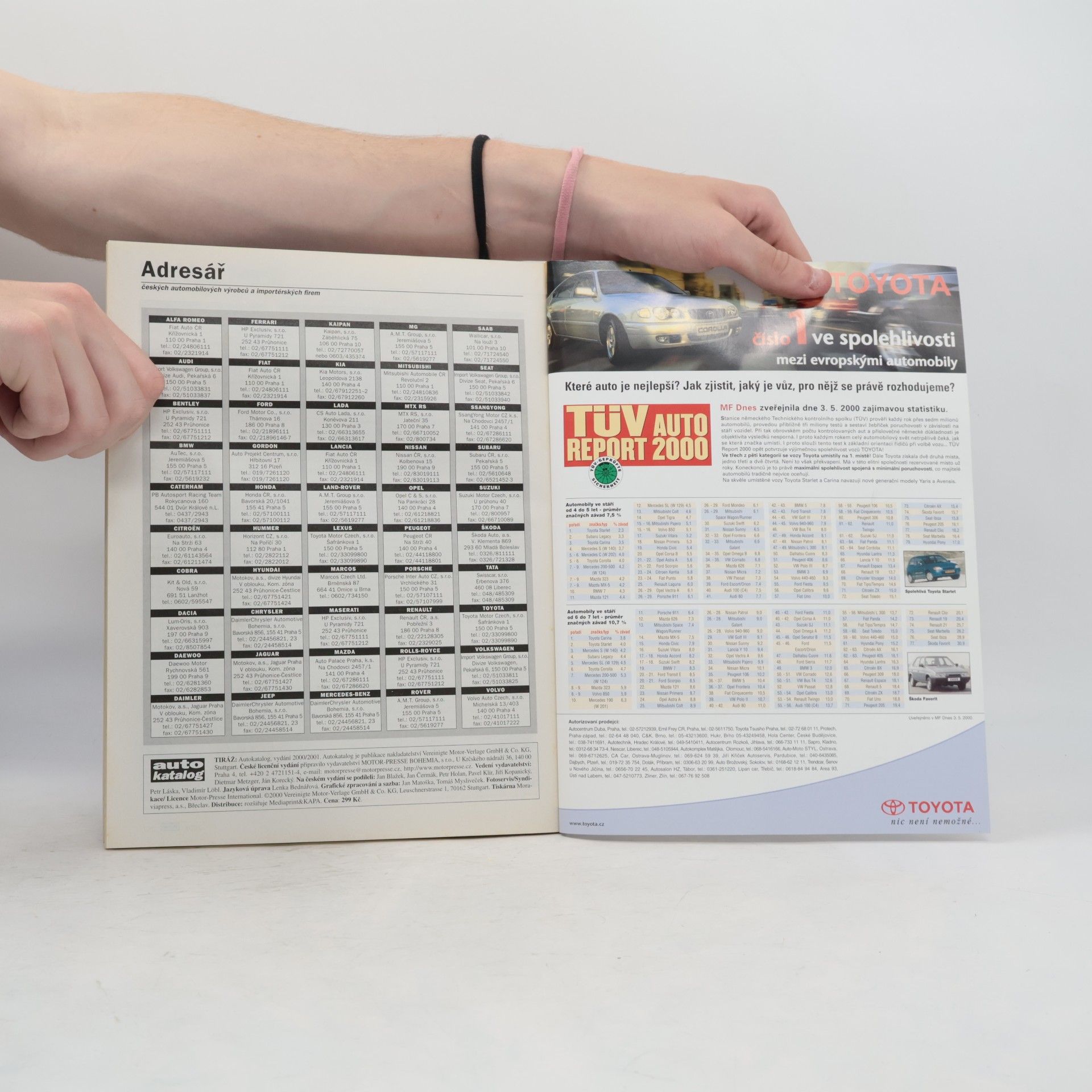 Kolektiv autorů Auto Katalog 2000