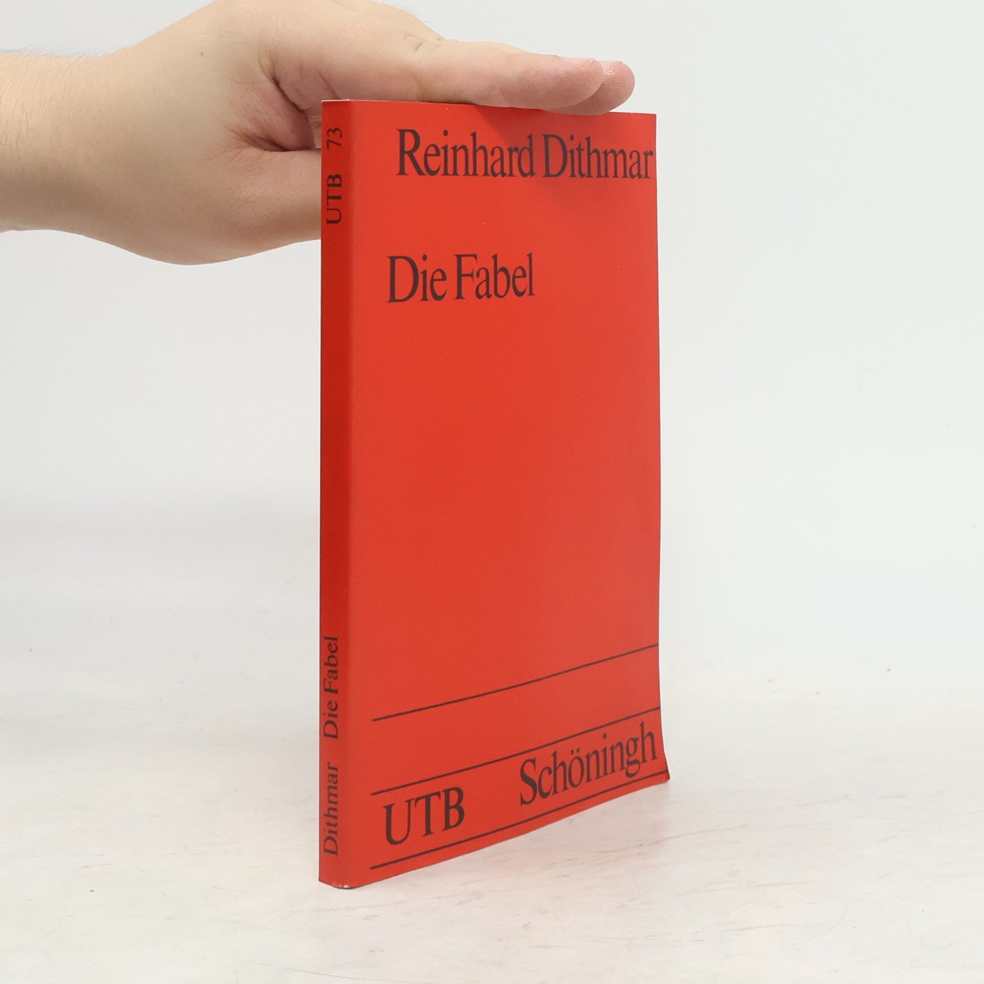 Reinhard Dithmar Die Fabel