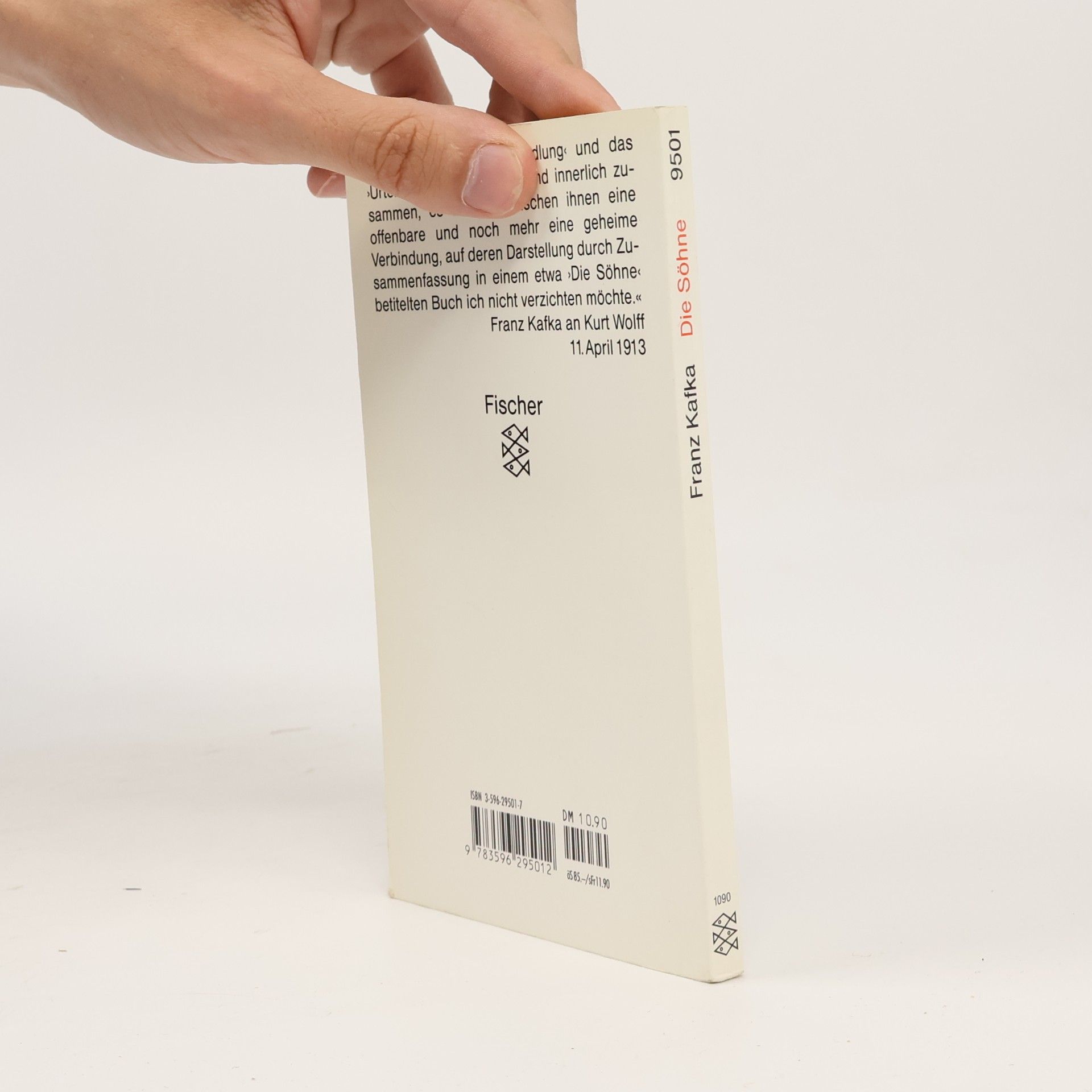 Franz Kafka Die Söhne. Drei Geschichten