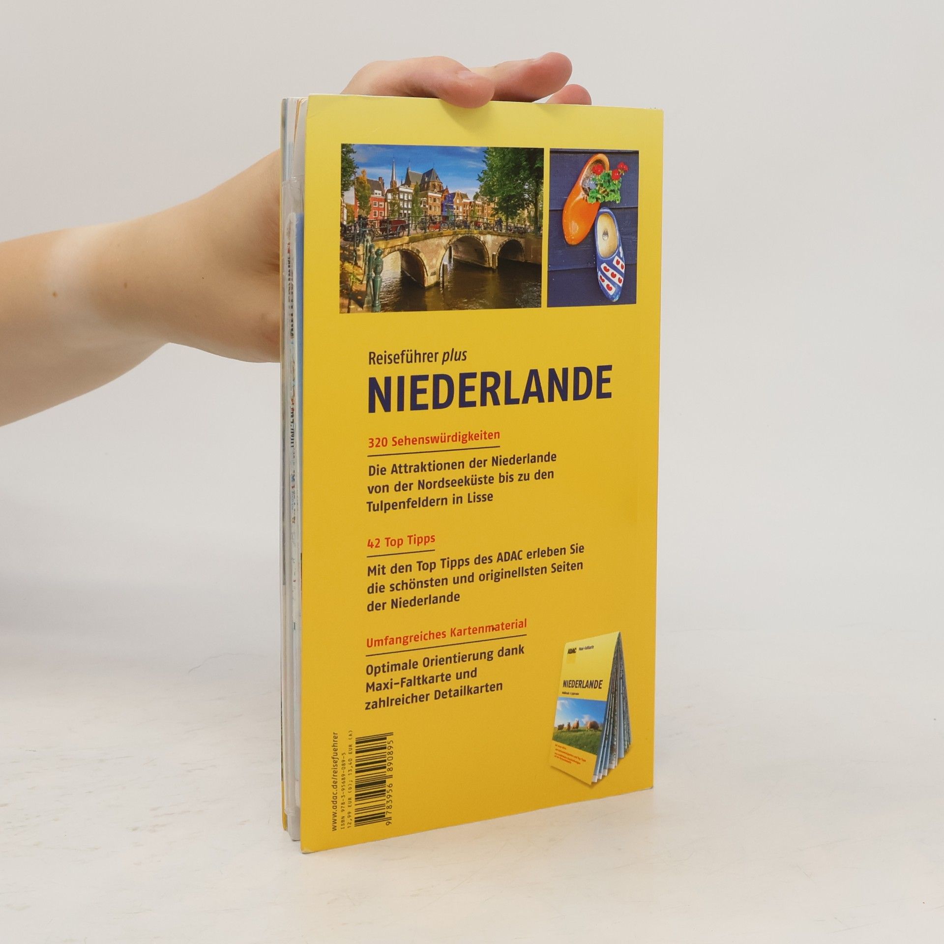 Alexander Jürgens ADAC Reiseführer plus: Niederlande mit Maxi-Faltkarte zum Herausnehmen
