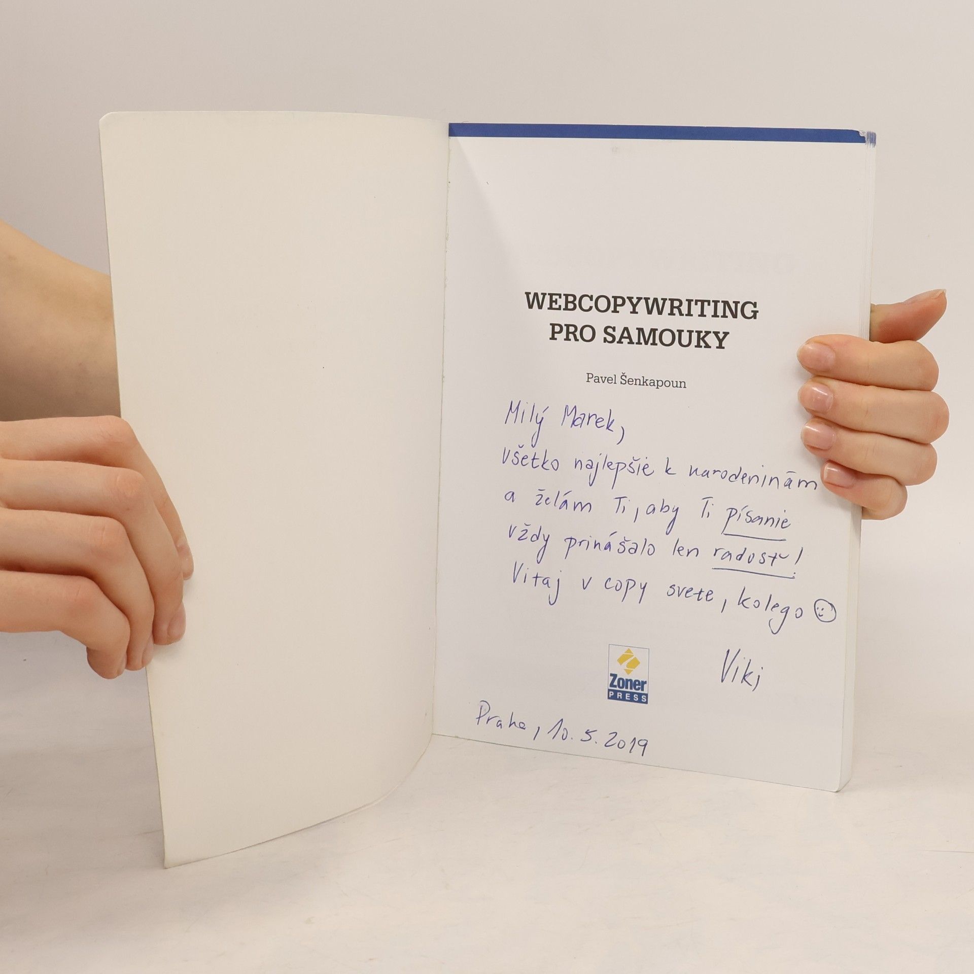 Pavel Šenkapoun Webcopywriting pro samouky