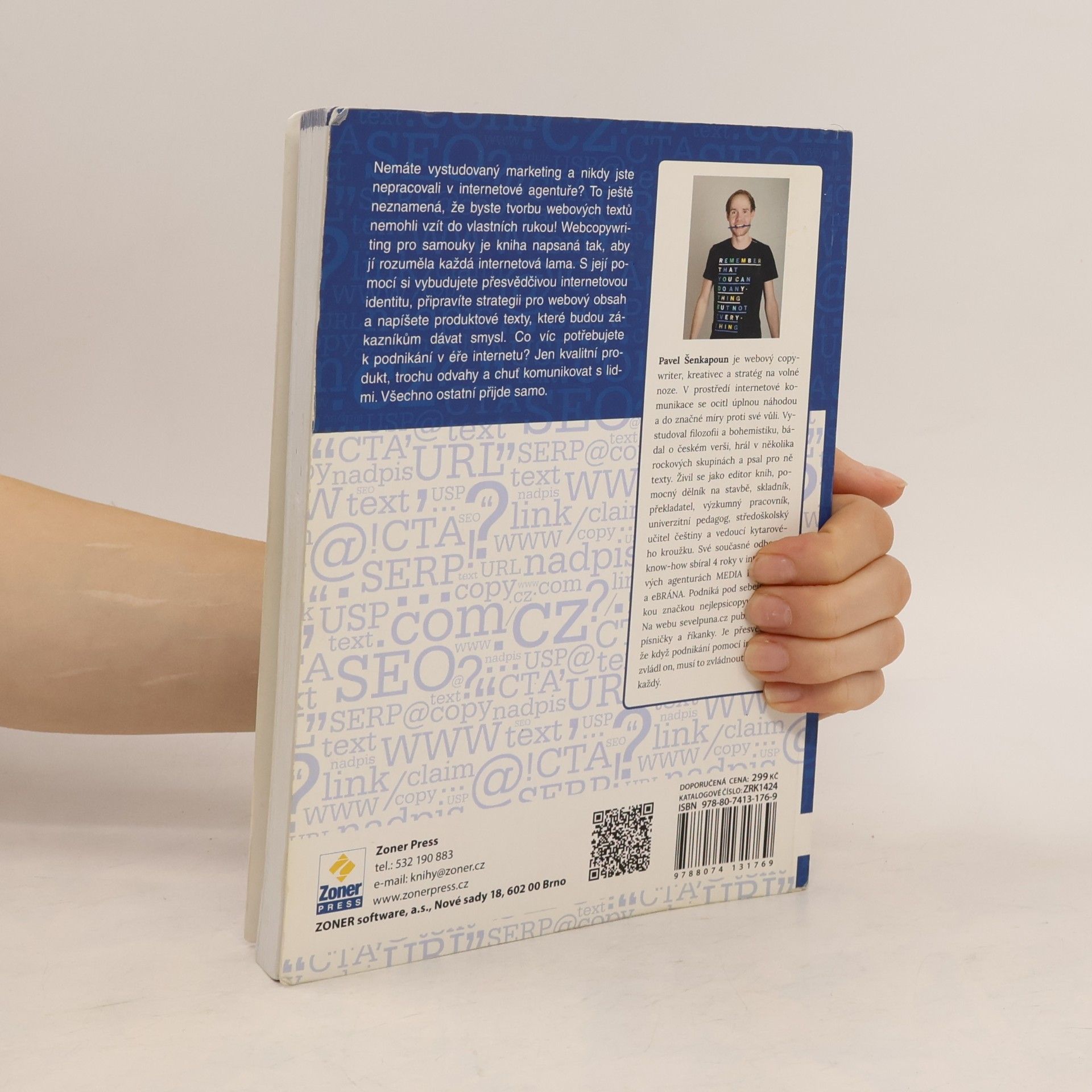 Pavel Šenkapoun Webcopywriting pro samouky
