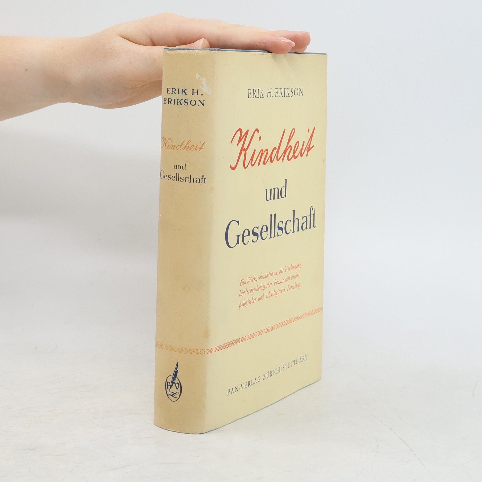 Erik H. Erik Homburger Erikson Kindheit und Gesellschaft