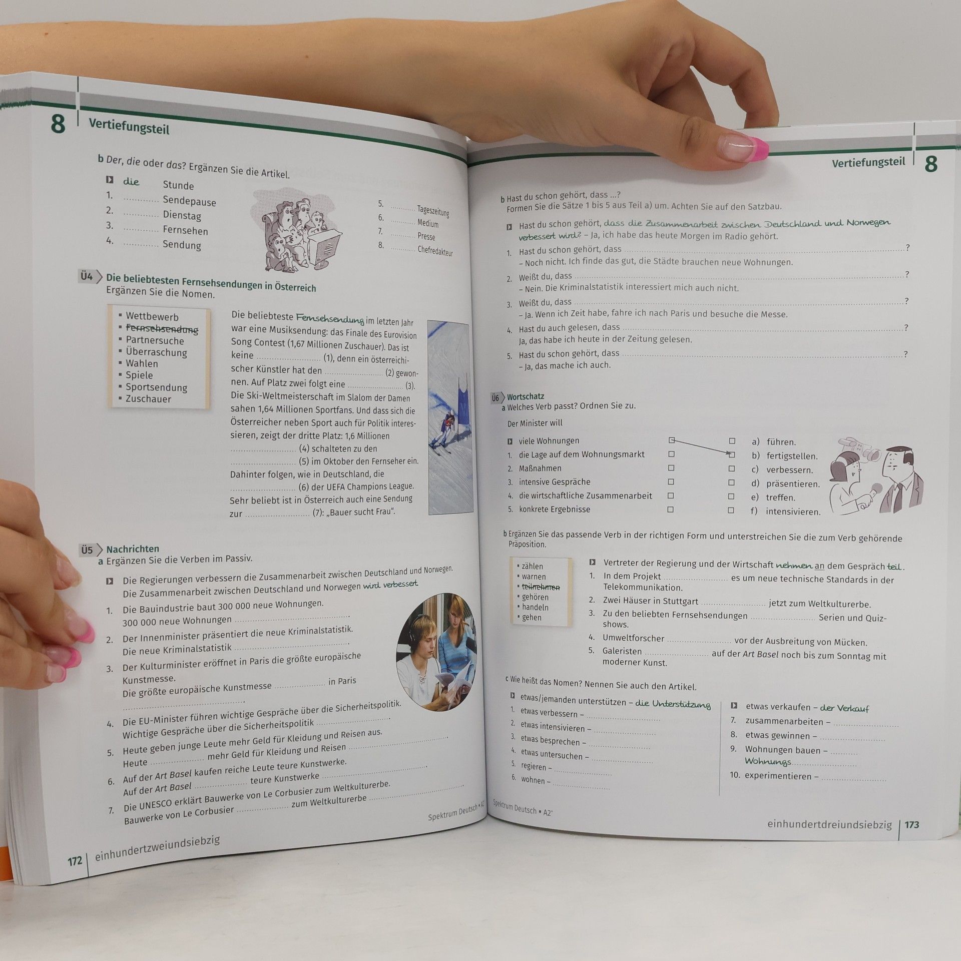 Anne Buscha Spektrum Deutsch A2+: Integriertes Kurs- und Arbeitsbuch für Deutsch als Fremdsprache