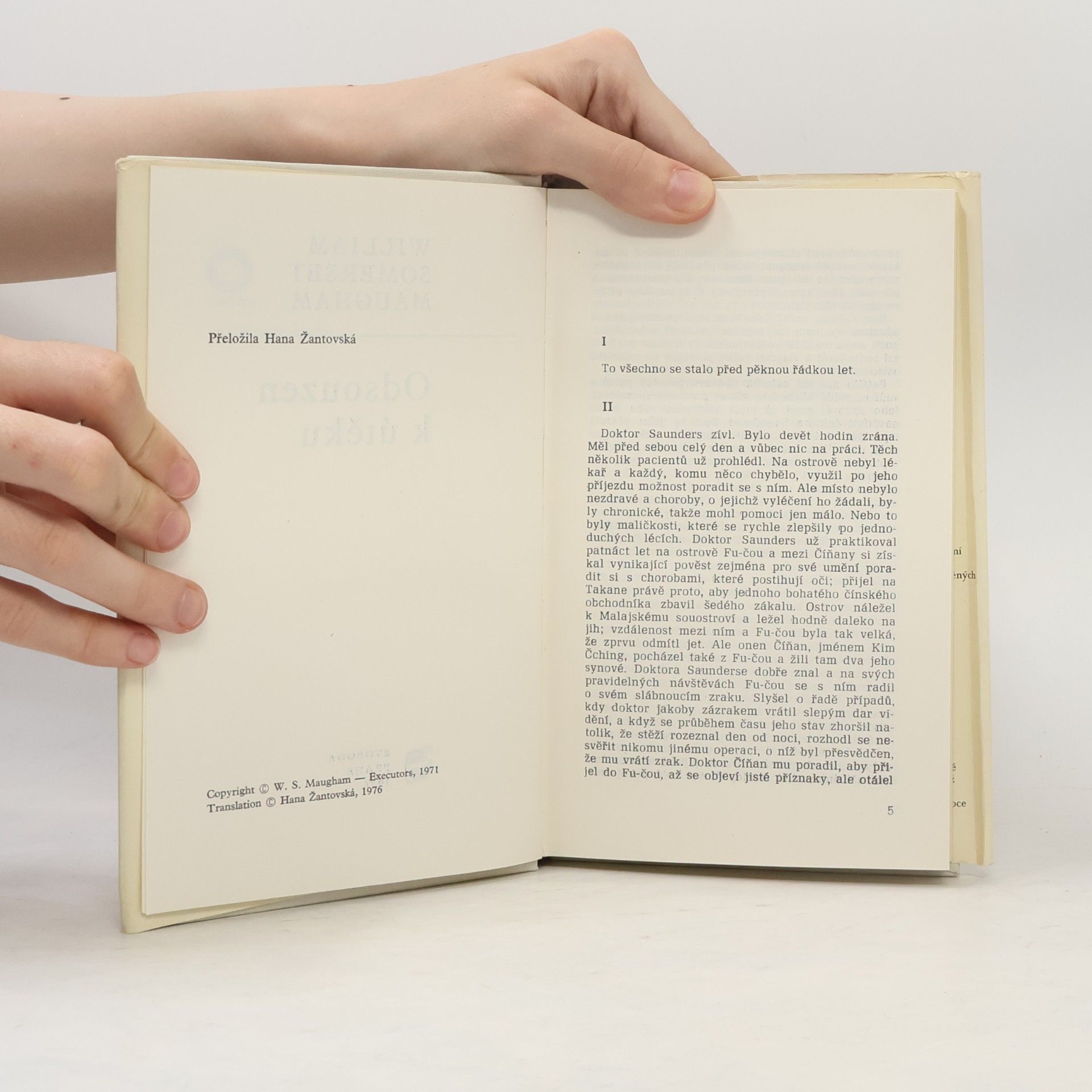 William Somerset Maugham Odsouzen k útěku