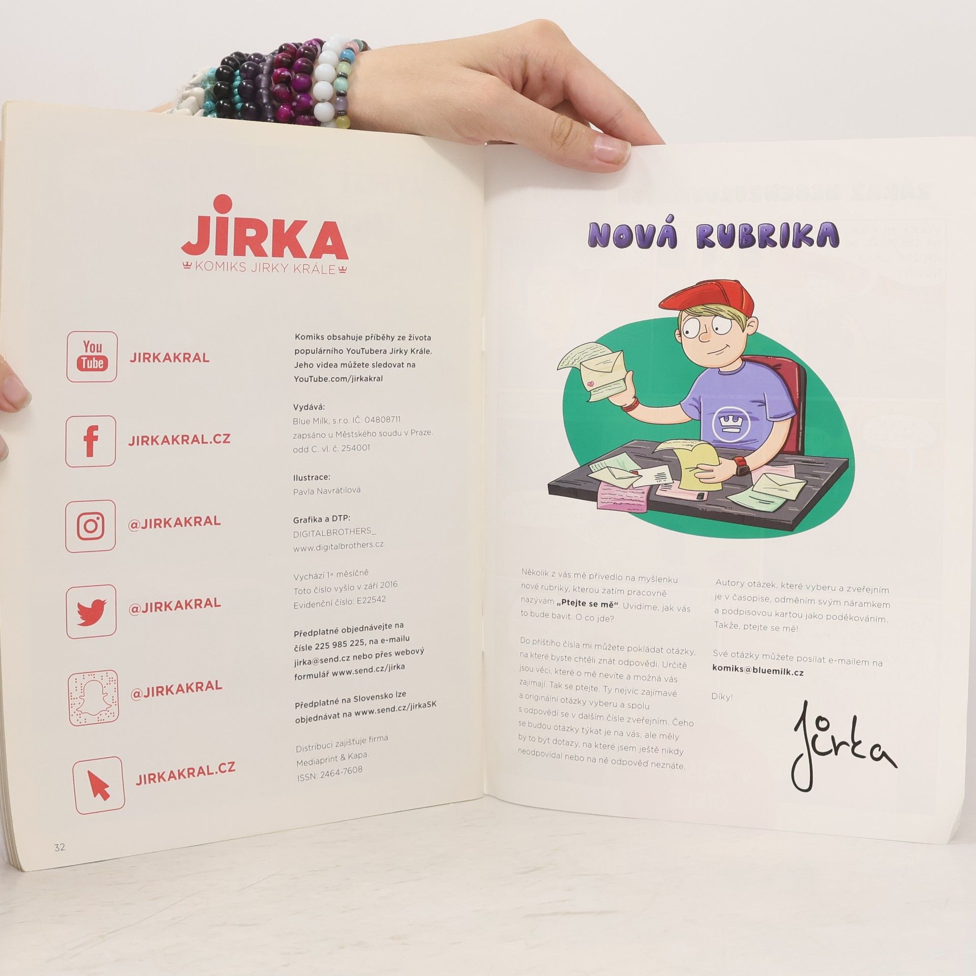 Jirka Král Jirka 9/2016. Komiks Jirky Krále 5