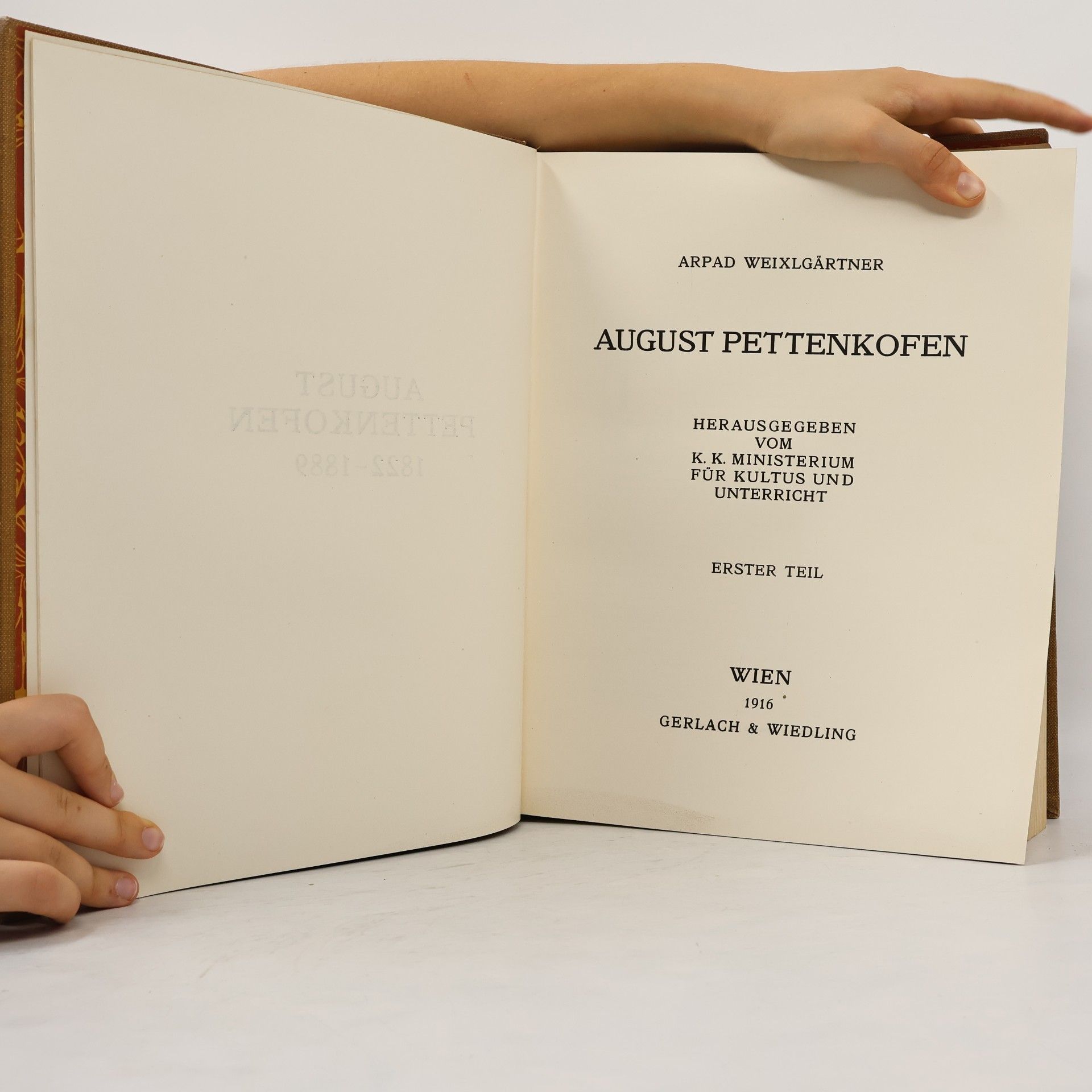 Arpad Weixlgärtner August Pettenkofen 1