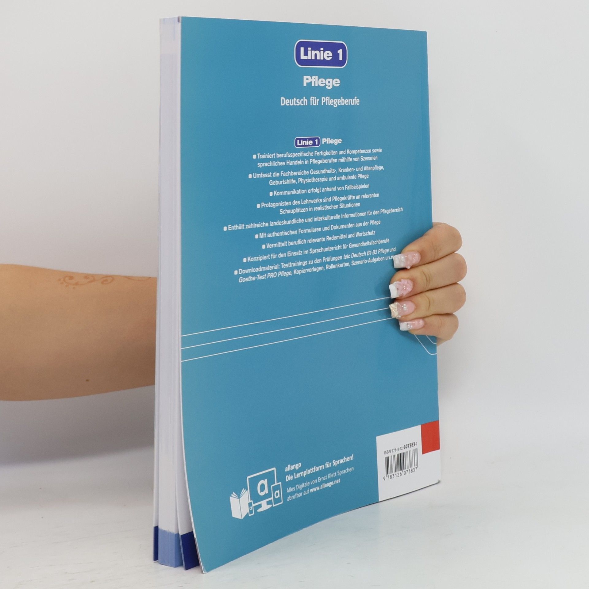 Various authors Linie 1 Pflege B2 - Hybride Ausgabe allango