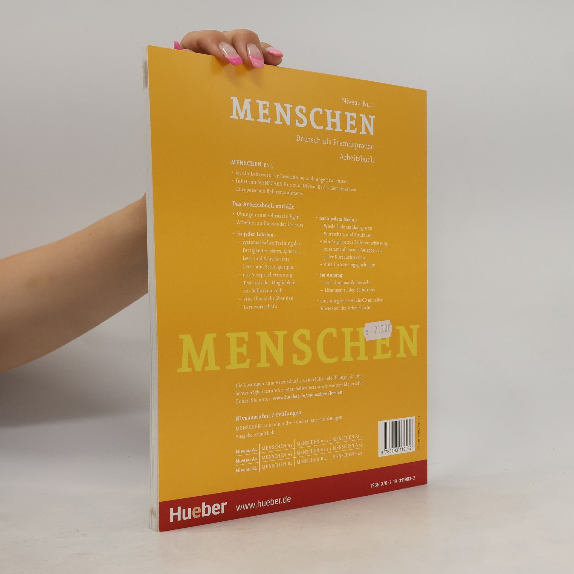 Anna Breitsameter Menschen B1.1 : Arbeitsbuch