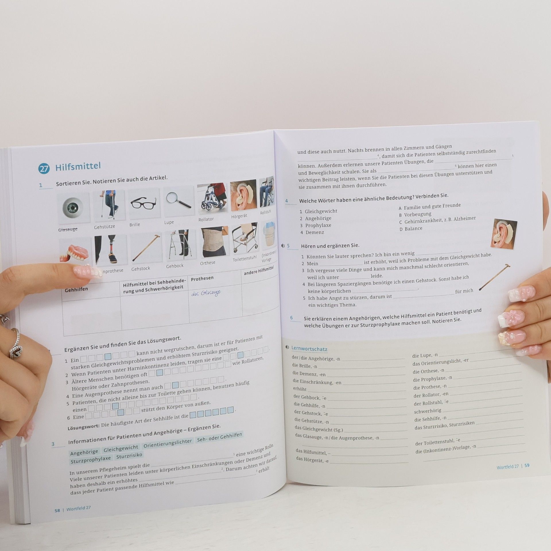 Arwen Schnack Fachwortschatztrainer Pflege