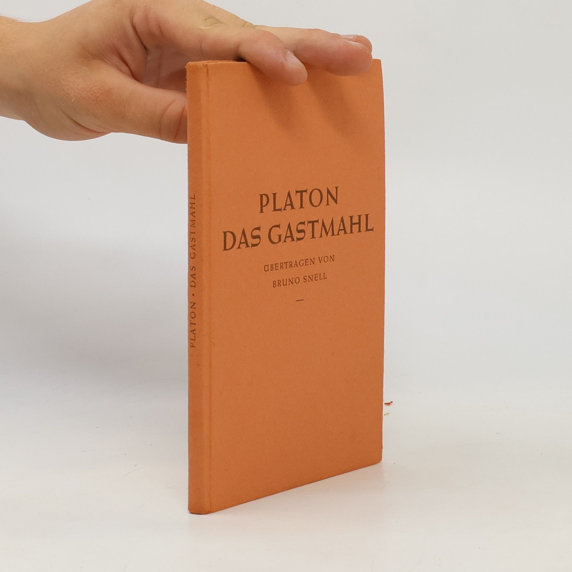 Platon. Das Gastmahl