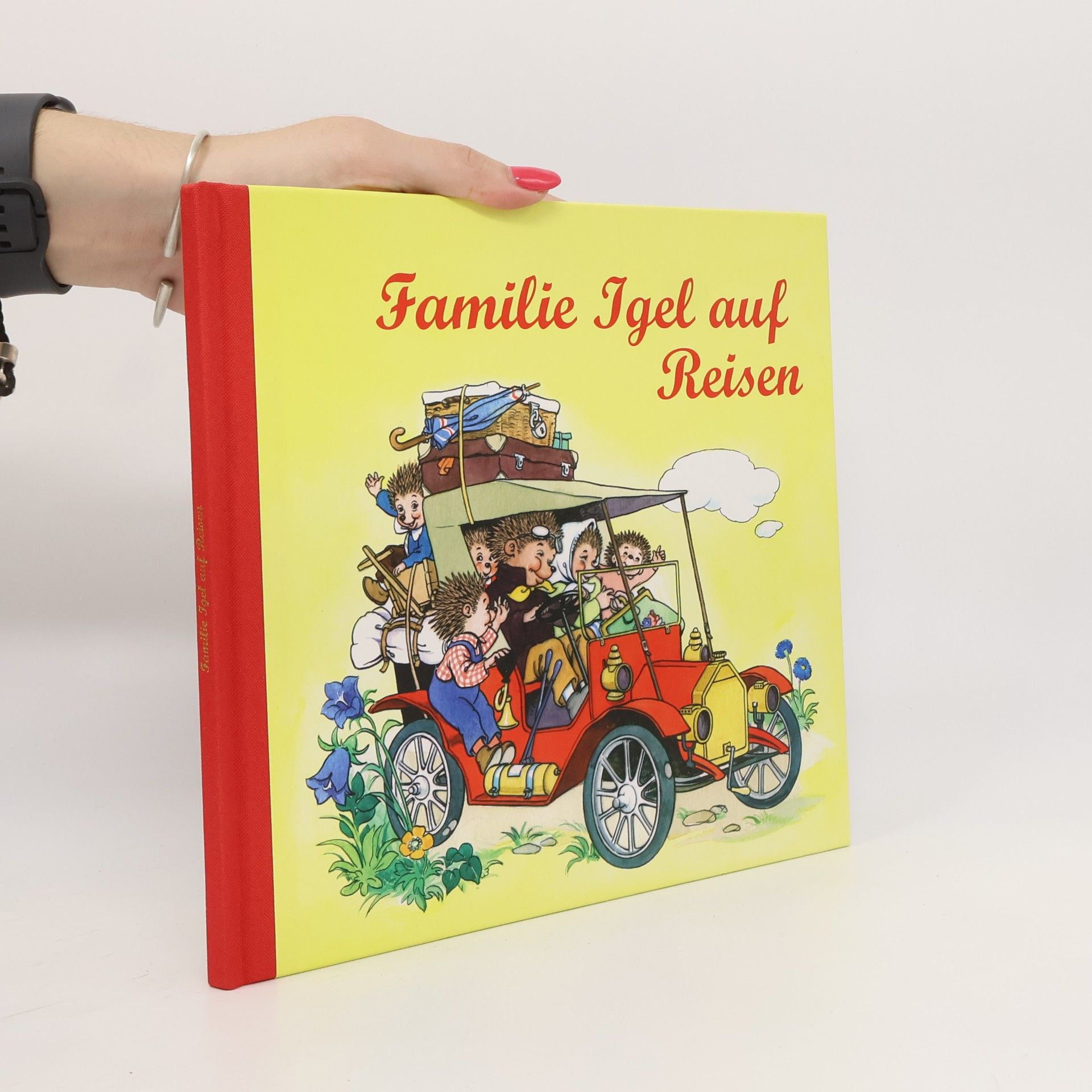 Hilde Forster Familie Igel auf Reisen
