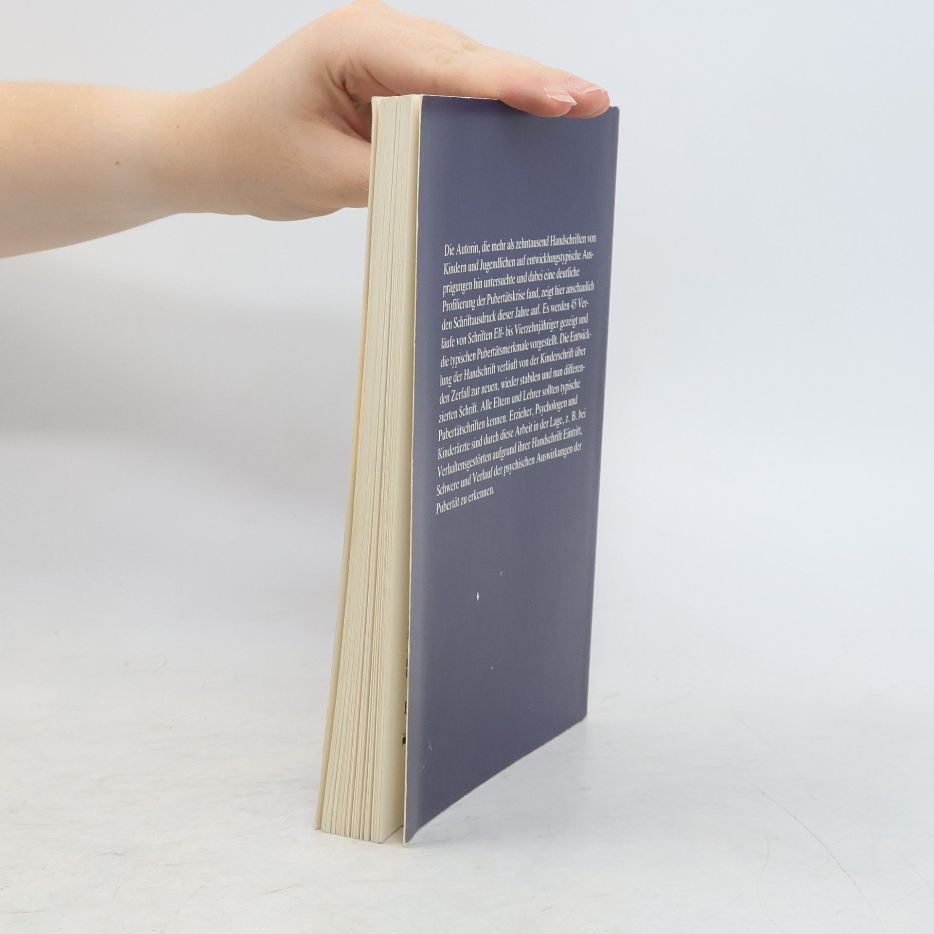 Ursula Ave Lallemant Pubertätskrise und Handschrift