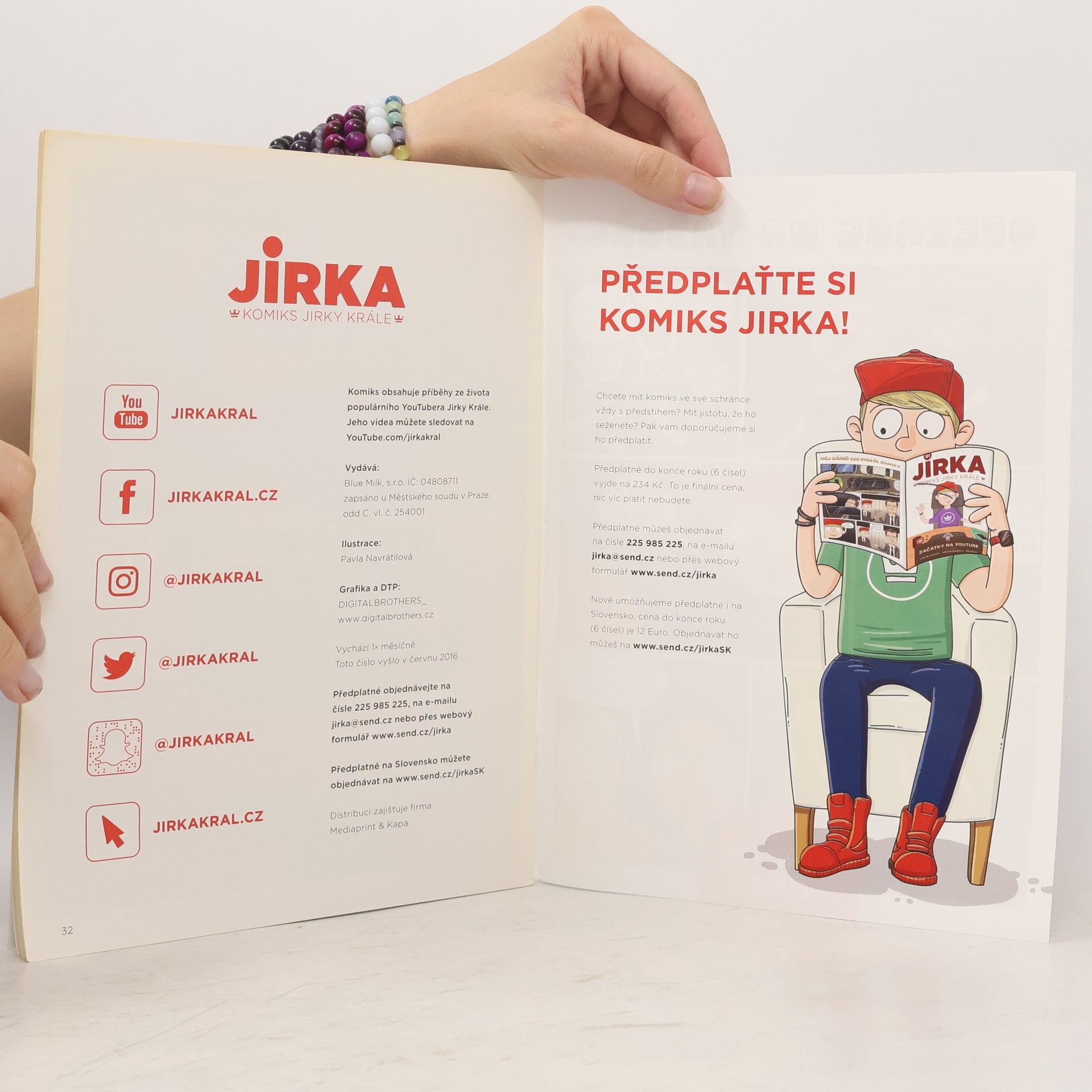 Jirka Král Jirka. Komiks Jirky Krále 02/2016
