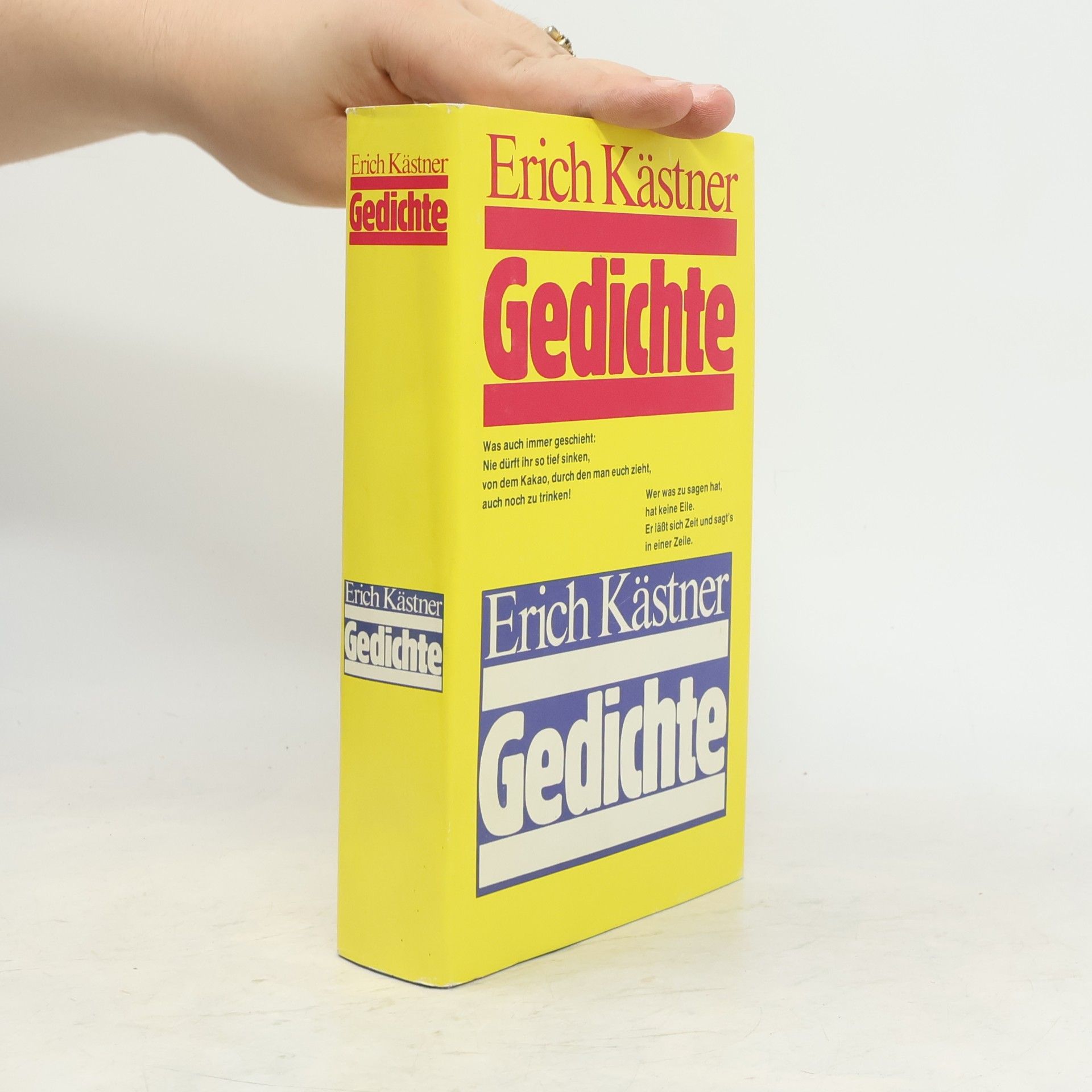Erich Kästner Gedichte