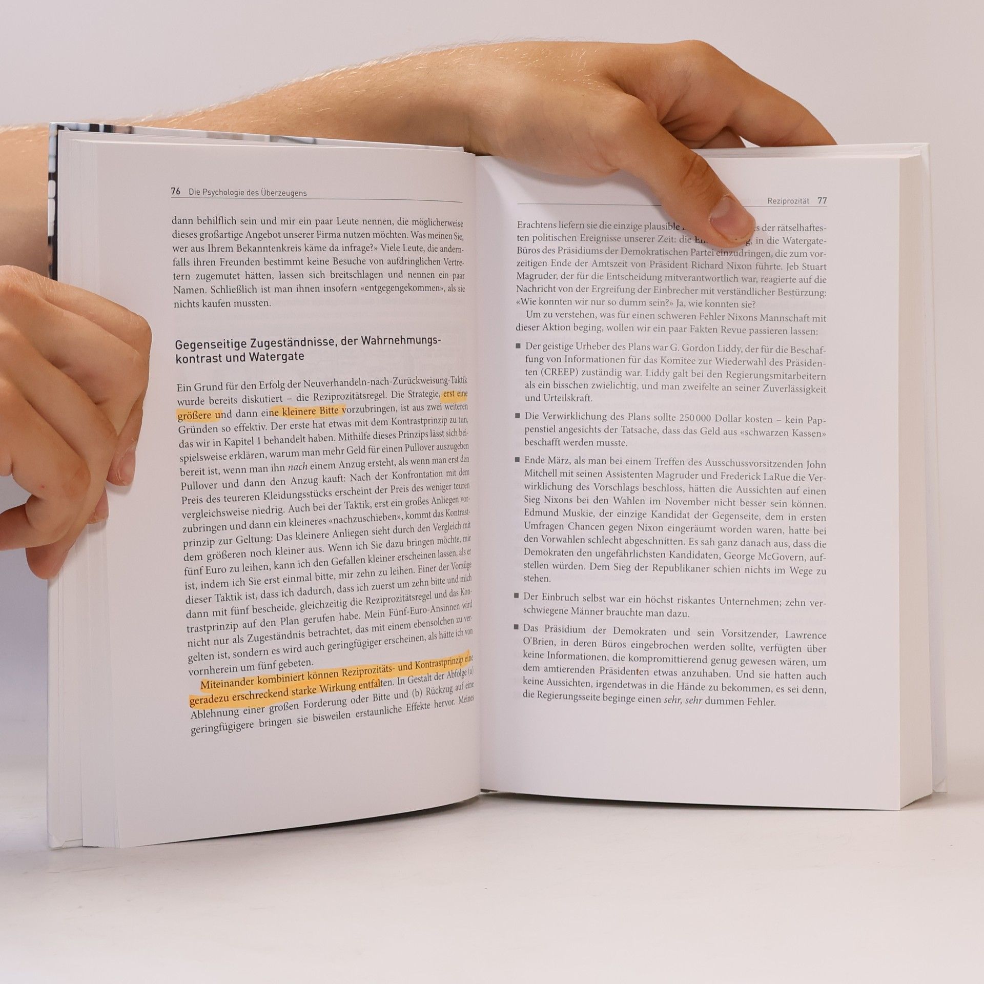 Robert Cialdini Die Psychologie des Überzeugens