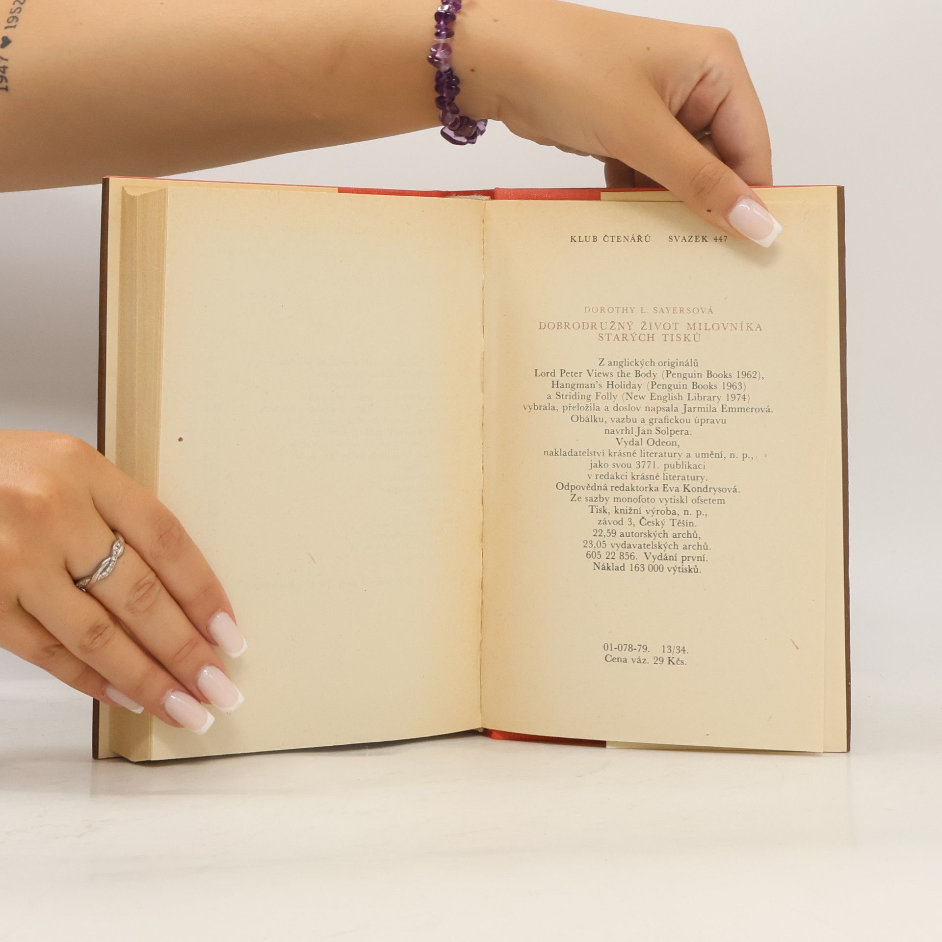 Dorothy Leigh Sayers Dobrodružný život milovníka starých tisků