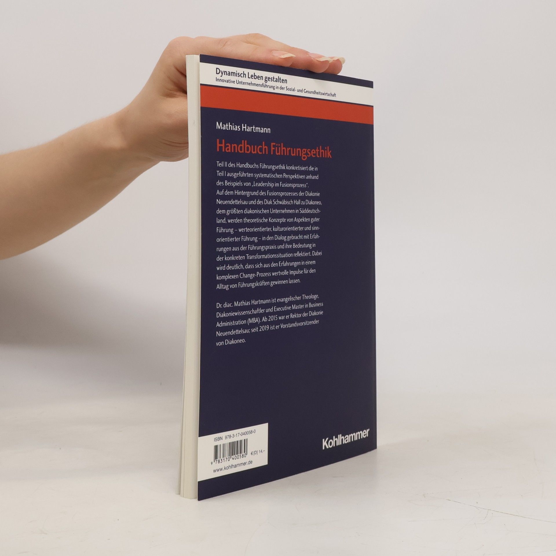Mathias Hartmann Handbuch Führungsethik