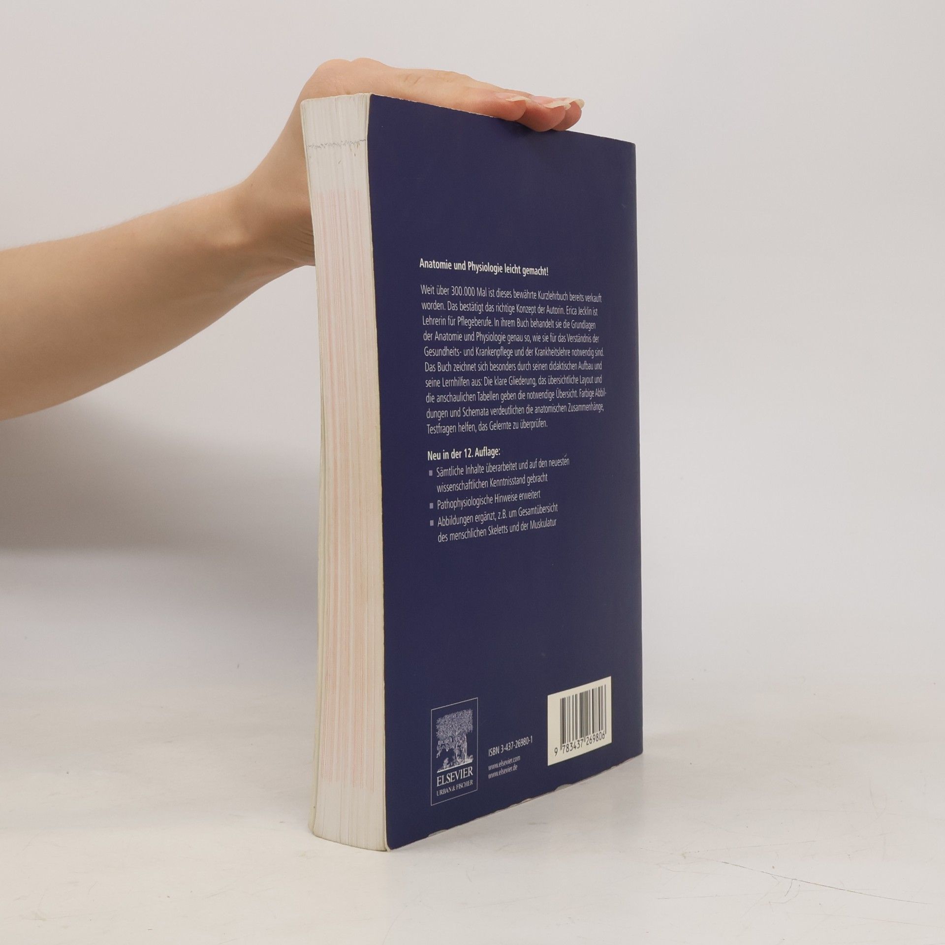 Erica Brühlmann-Jecklin Arbeitsbuch Anatomie und Physiologie für Pflege- und andere Gesundheitsfachberufe