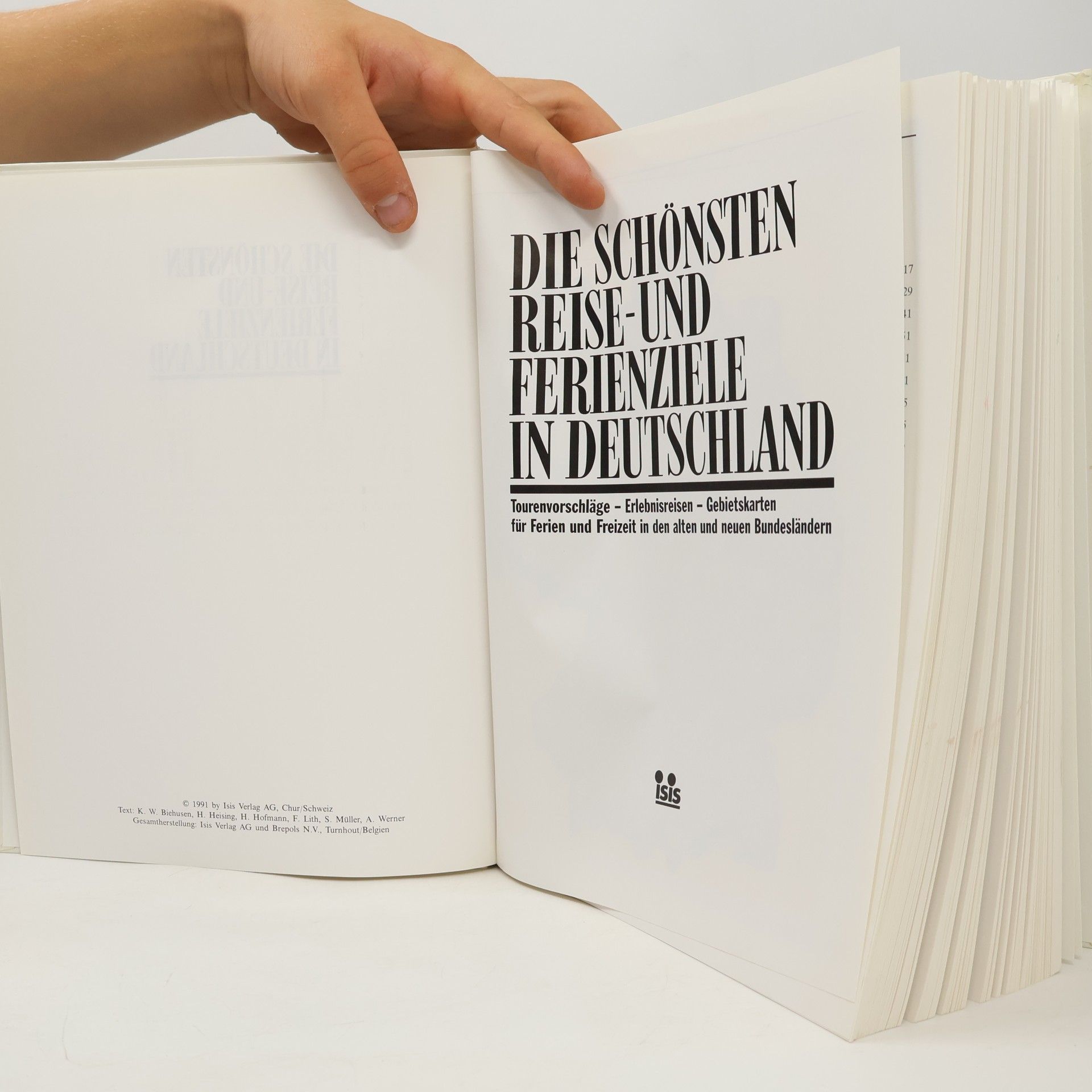 Autorenkollektiv Die schönsten Reise und Ferienziele in Deutschland