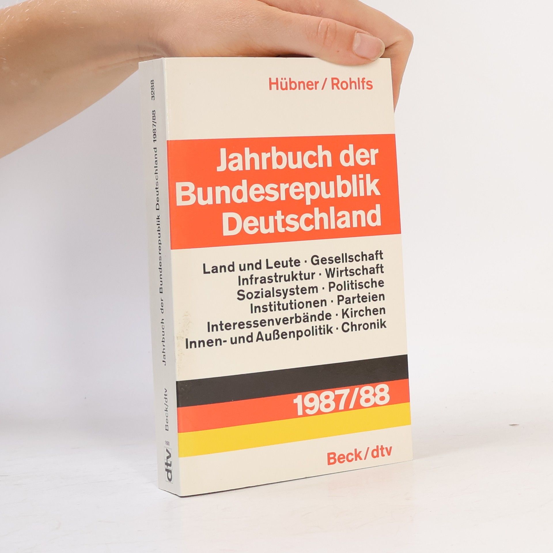E. Rohlfs Jahrbuch der Bundesrepublik Deutschland 1987/88