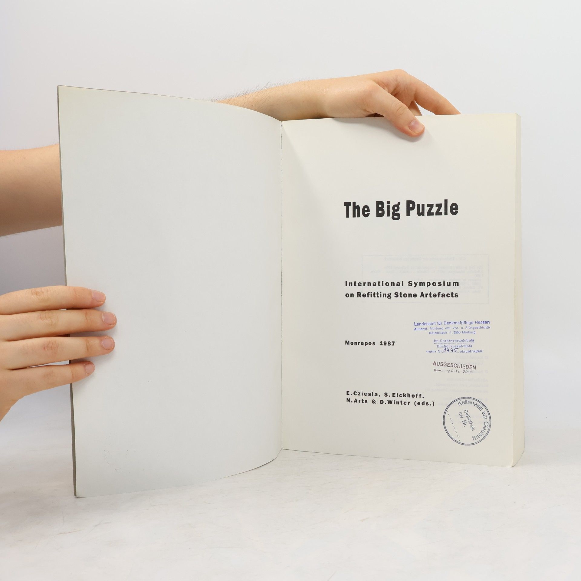Erwin Cziesla Studies in Modern Archaeology - 1: The Big Puzzle