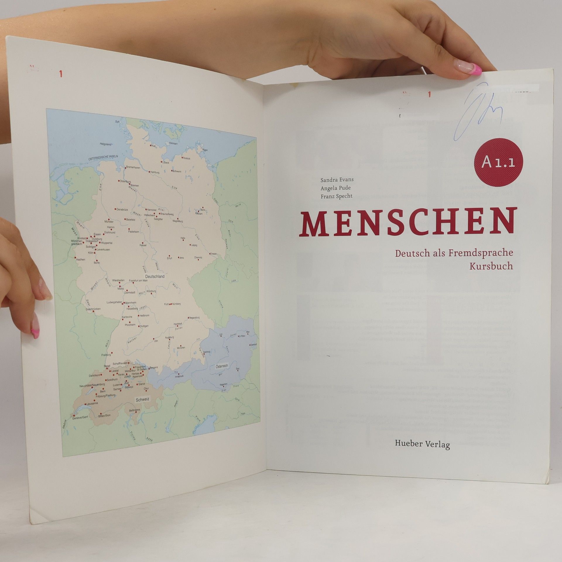 Autorenkollektiv Menschen A1.1 Deutsch als Fremdsprache. Kursbuch