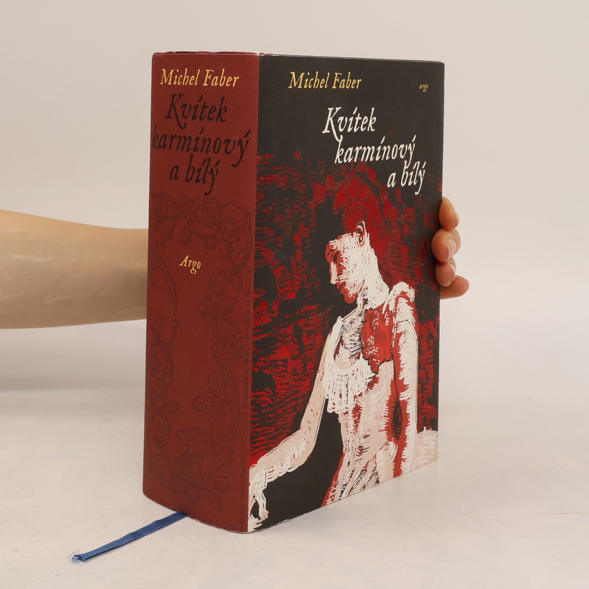 Michel Faber Kvítek karmínový a bílý