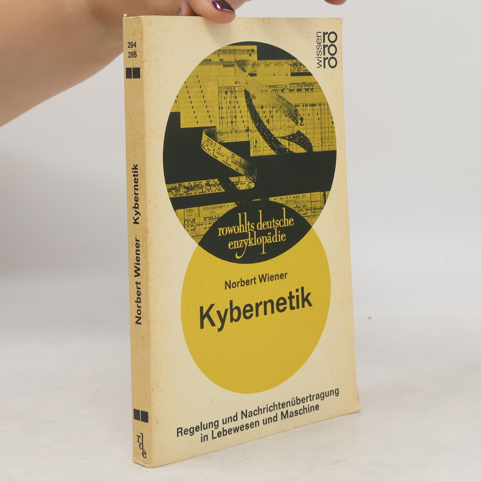 Kybernetik. Regelung und Nachrichenübertragung in Lebewesen und Maschine