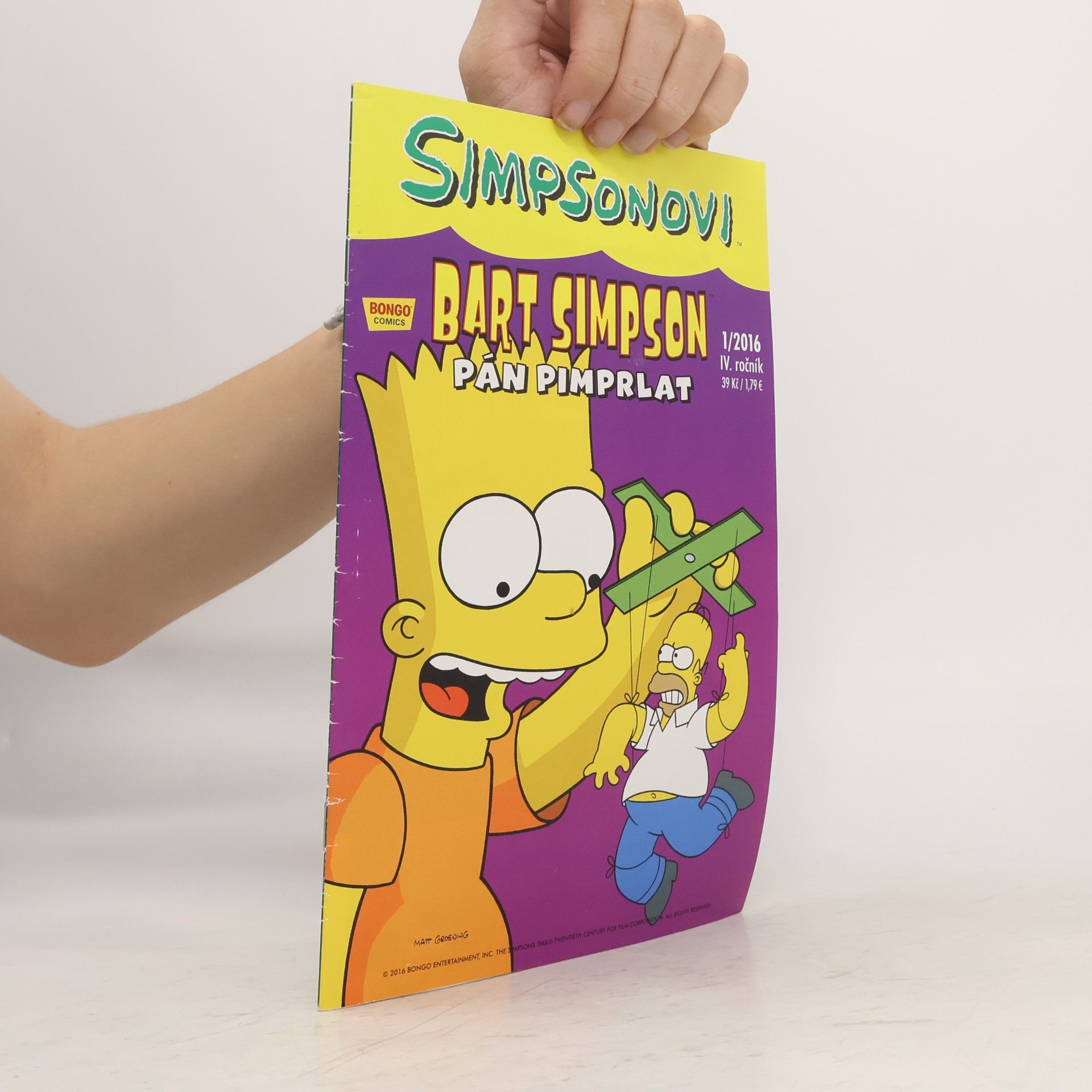 Matt Groening Simpsonovi - 4: Bart Simpson Pán Pimprlat: 1/2016 (2016)