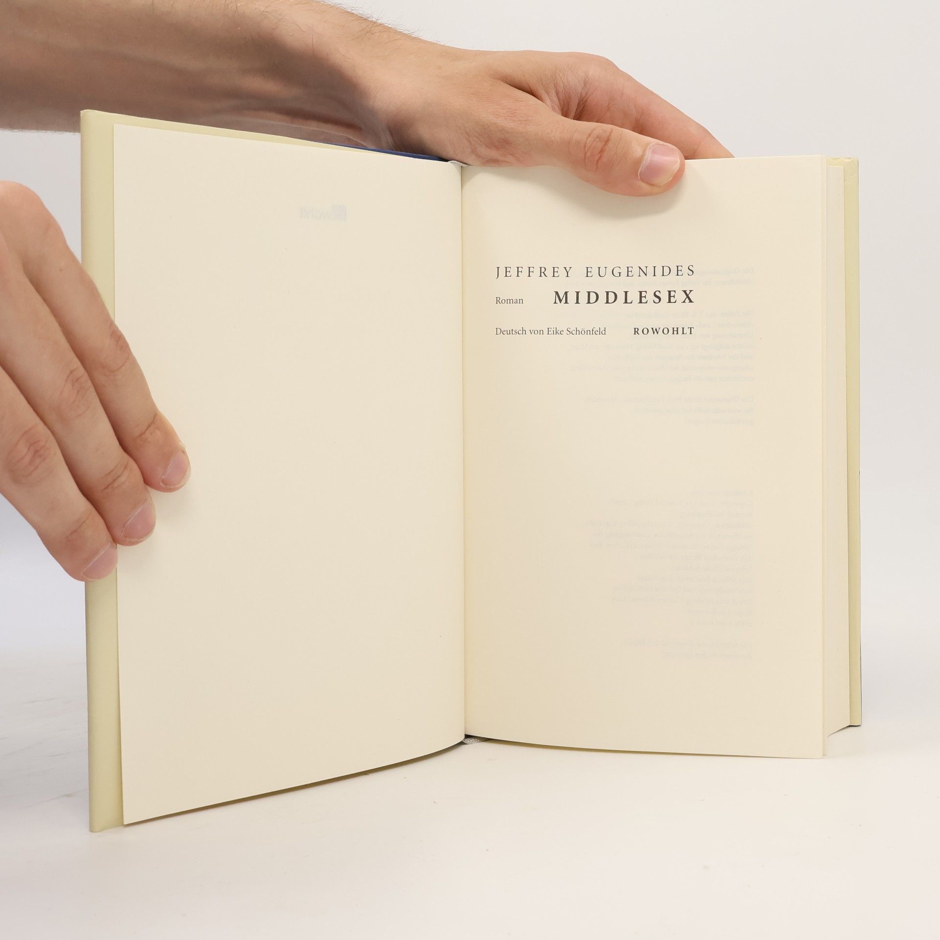 Jeffrey Eugenides Middlesex