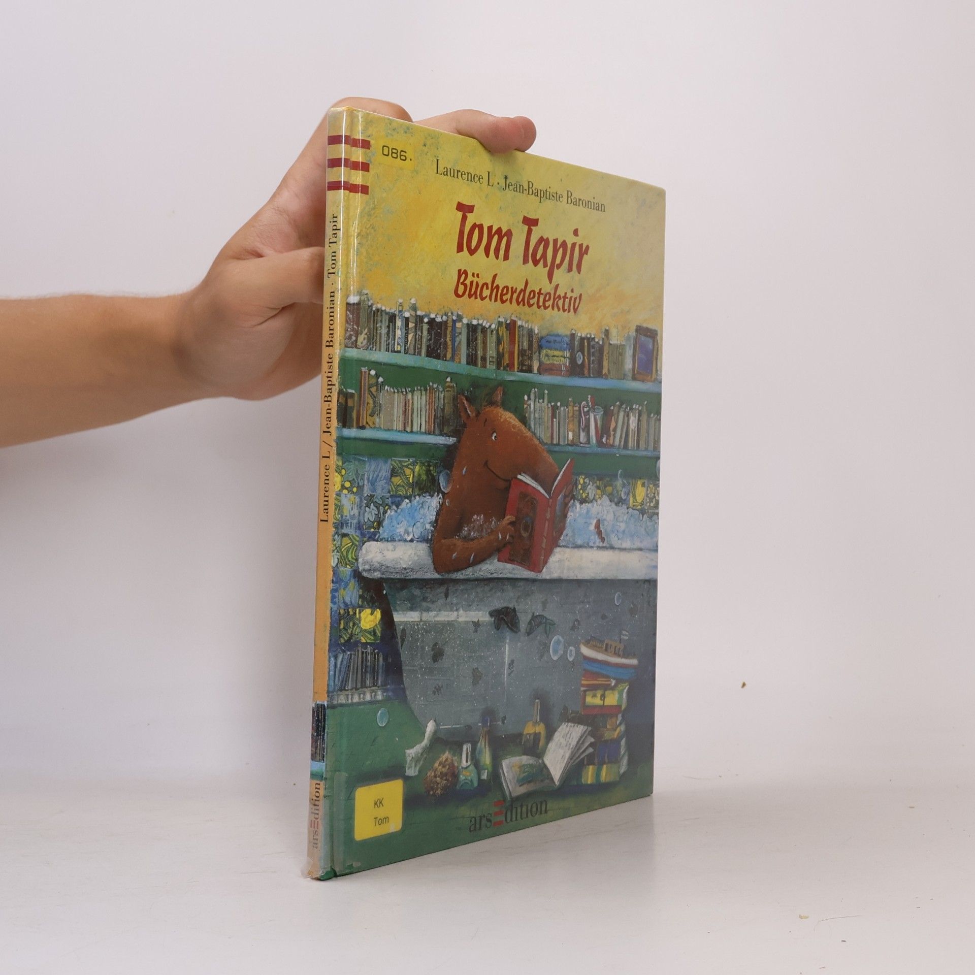 Jean-Baptiste Baronian Tom Tapir, Bücherdetektiv