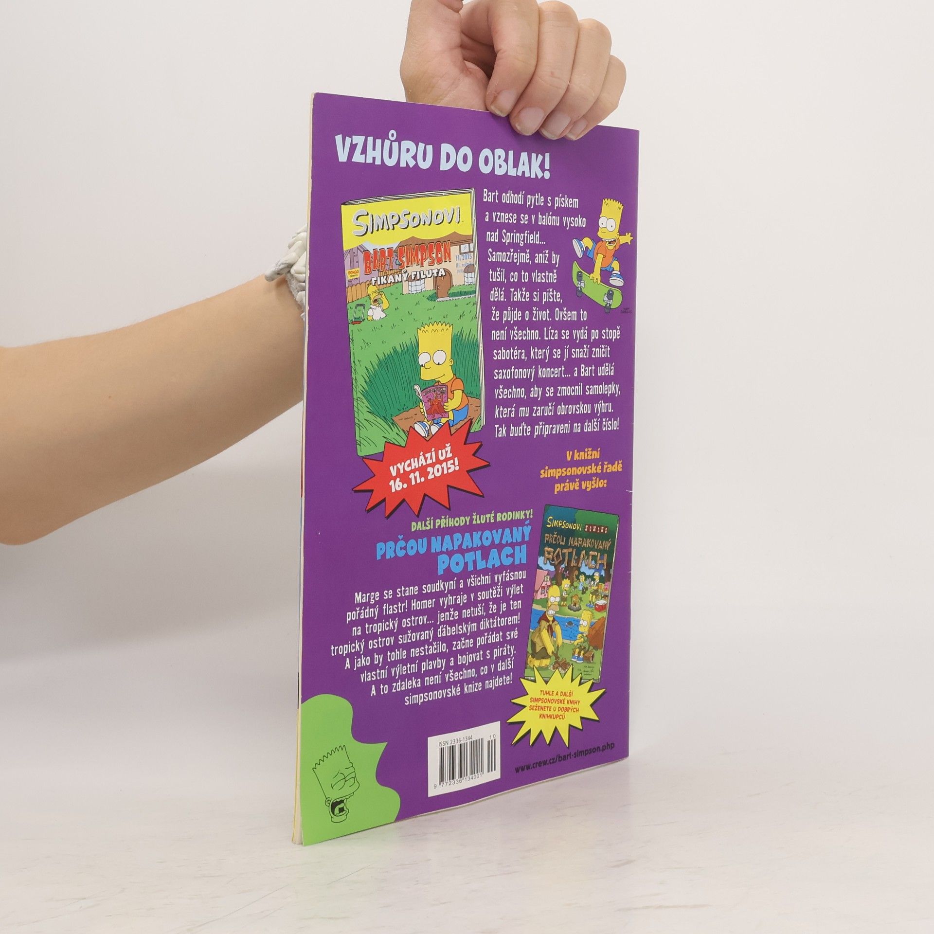 Various authors Simpsonovi. 10/2015. Bart Simpson velký vatař