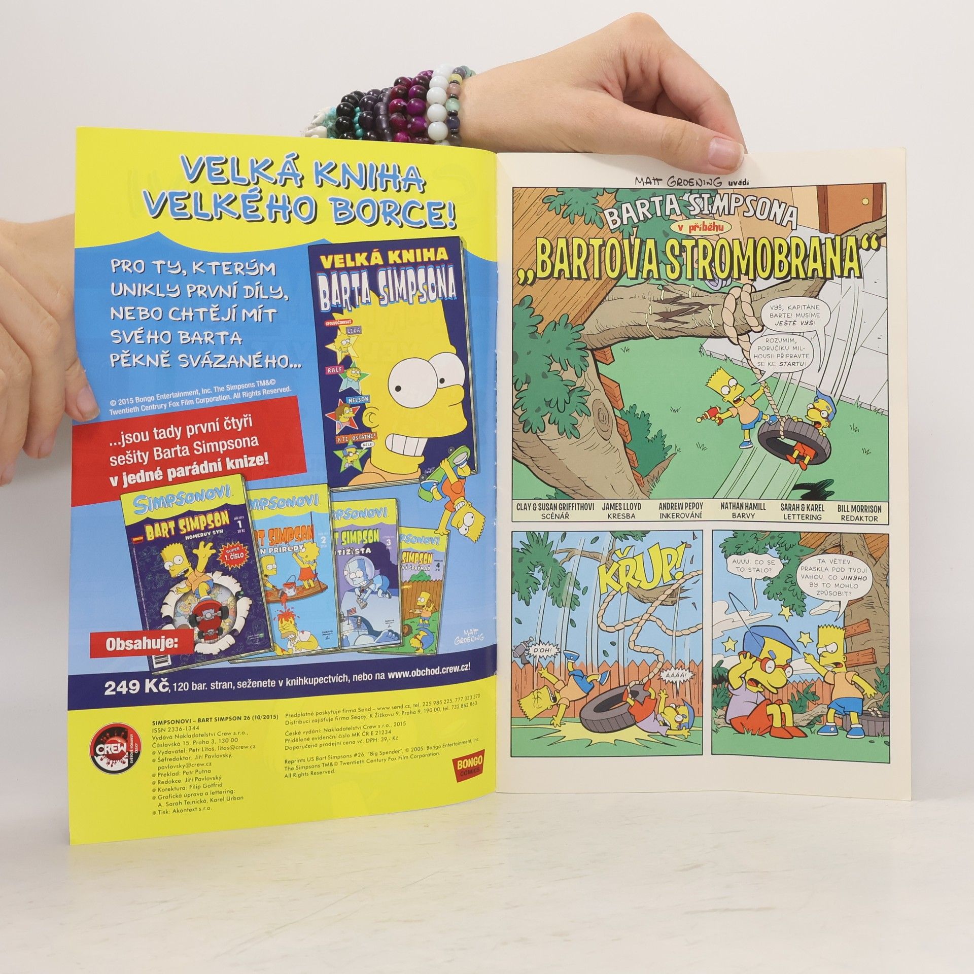 Various authors Simpsonovi. 10/2015. Bart Simpson velký vatař