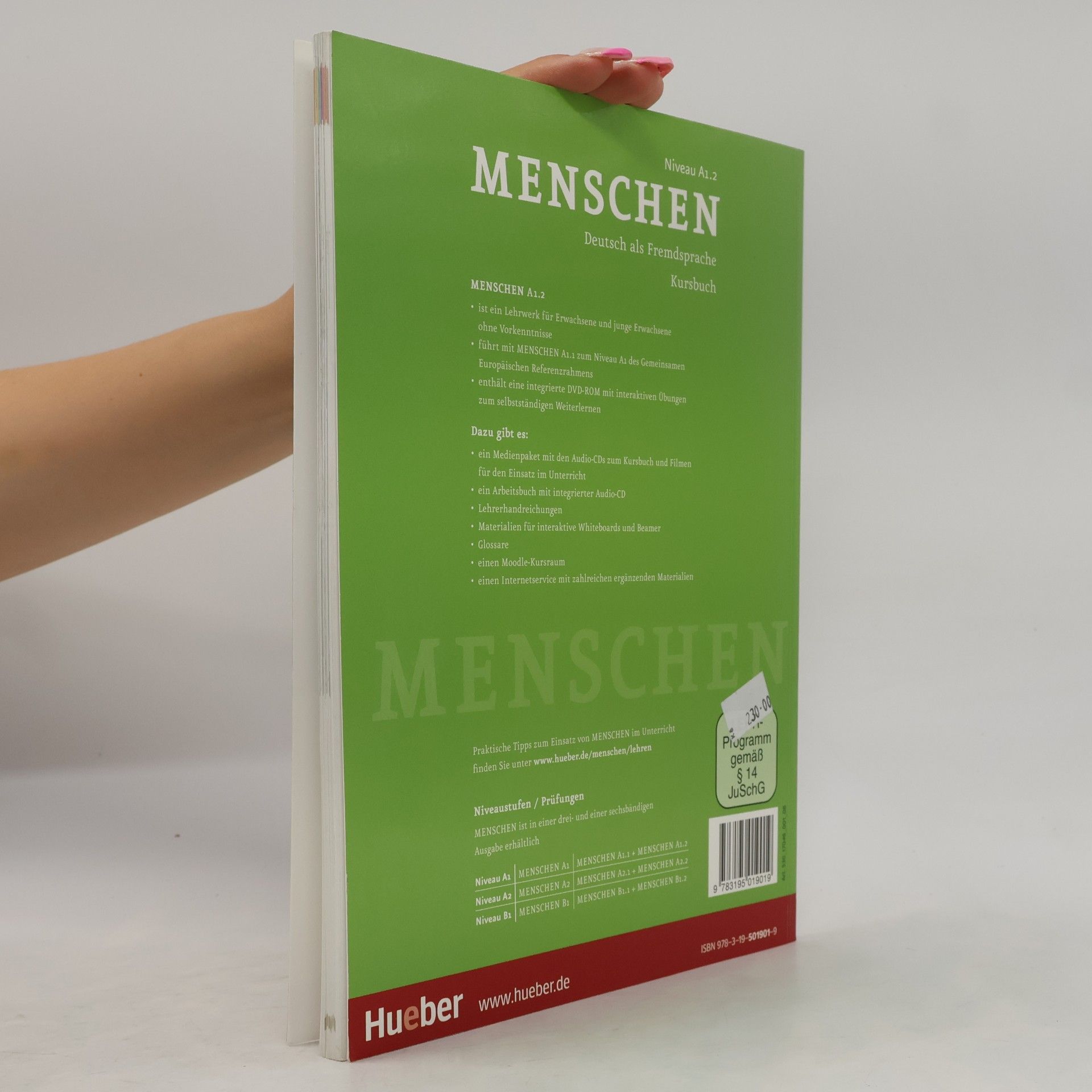 Sandra Evans Menschen : Deutsch als Fremdsprache : Kursbuch. A1.2