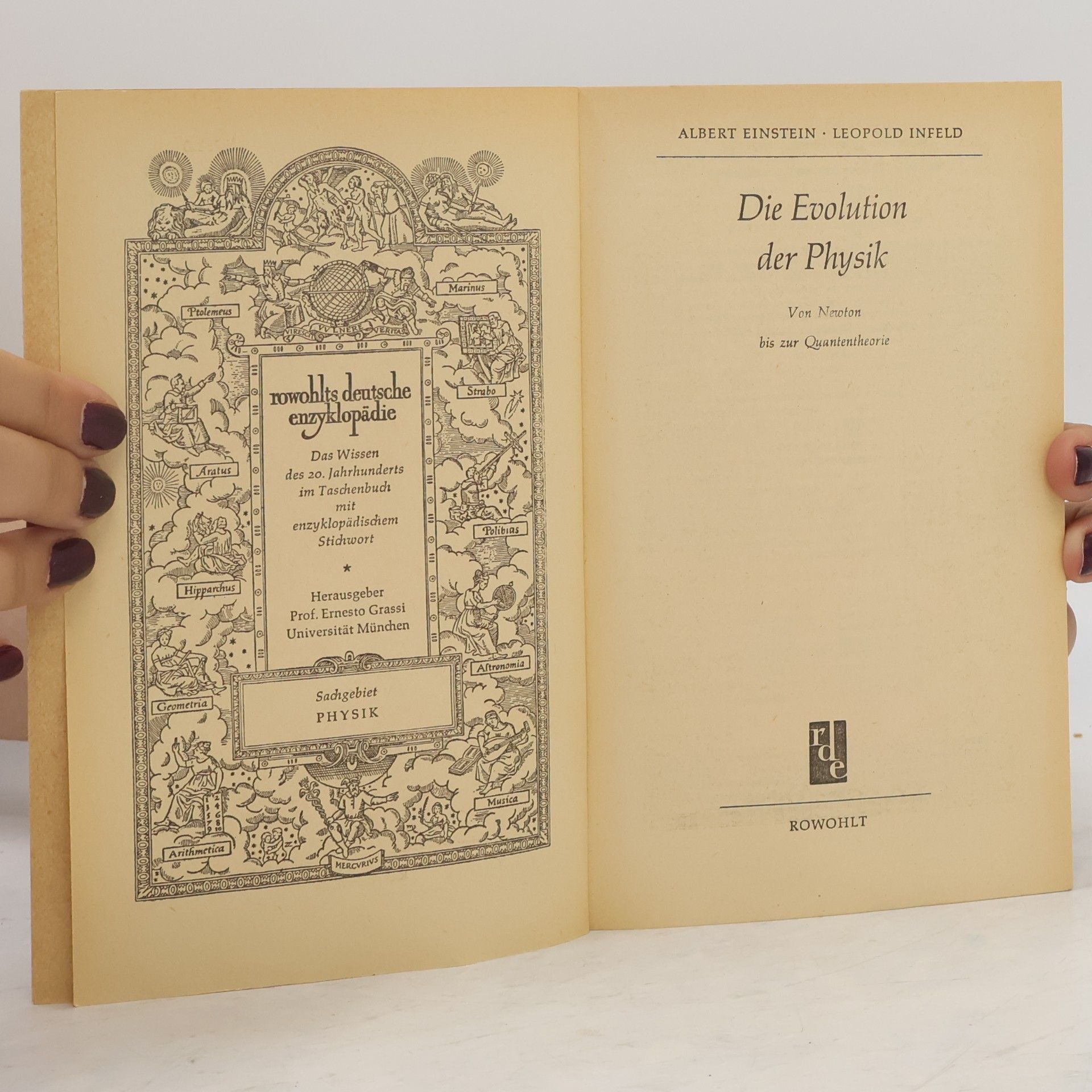 Albert Einstein Die Evolution der Physik
