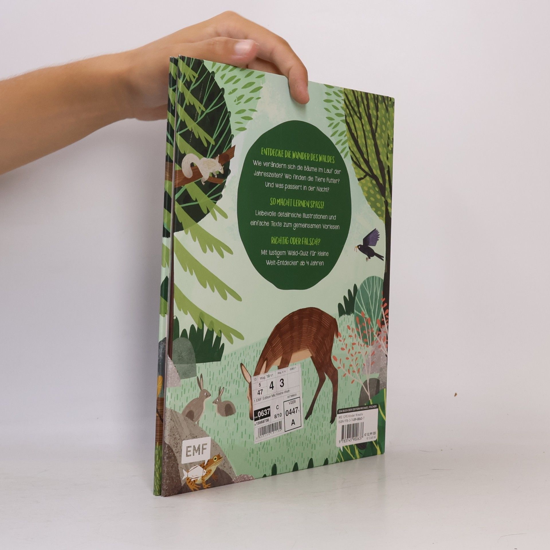 Claire Philip Kleine Welt–Entdecker – Unser Wald. Das Sachbilderbuch zum Vorlesen und Staunen