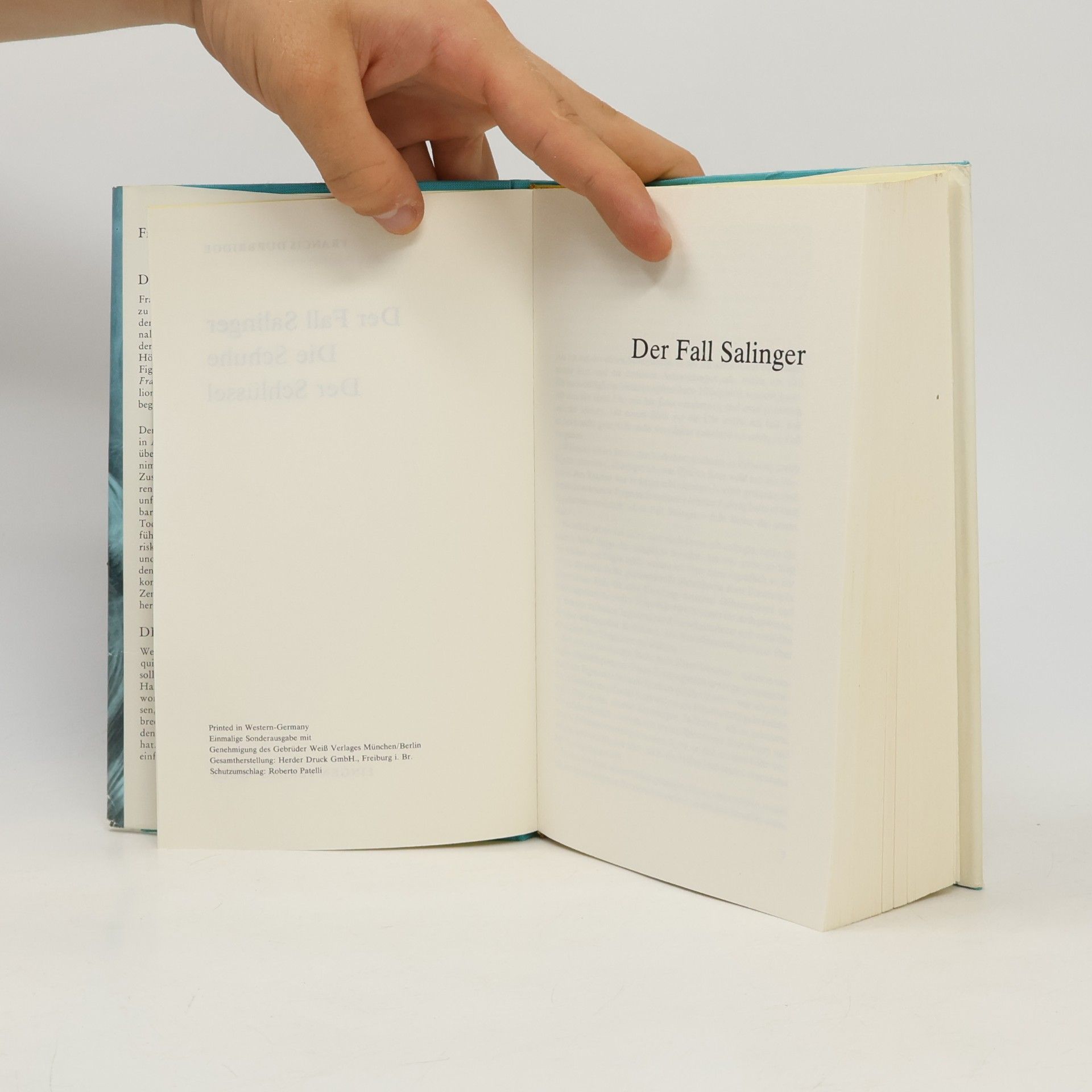 Francis Durbridge Der Fall Salinger. Die Schuhe. Der Schlüssel