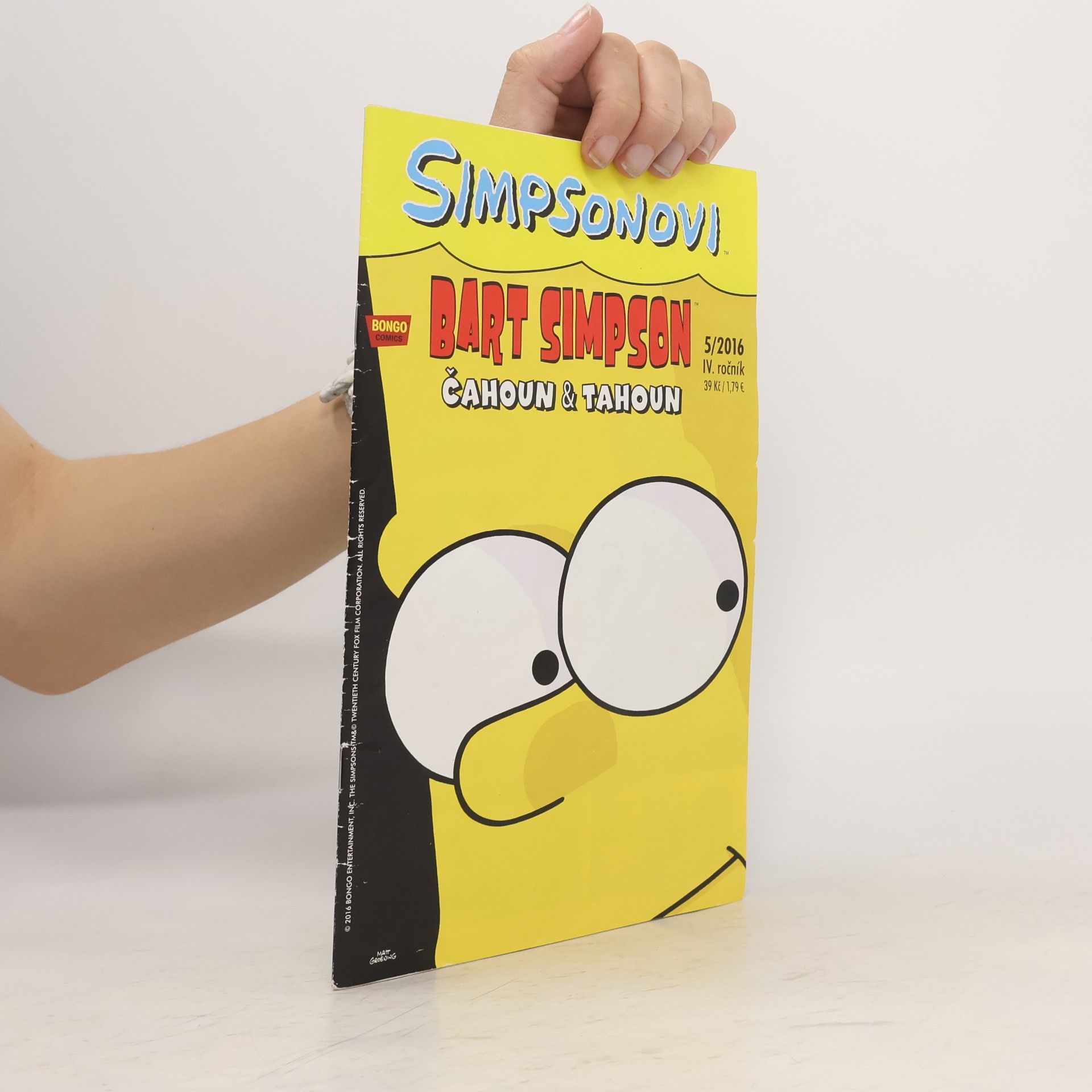 Various authors Simpsonovi 5/2016, IV. ročník: Bart Simpson - Čahoun & Tahoun
