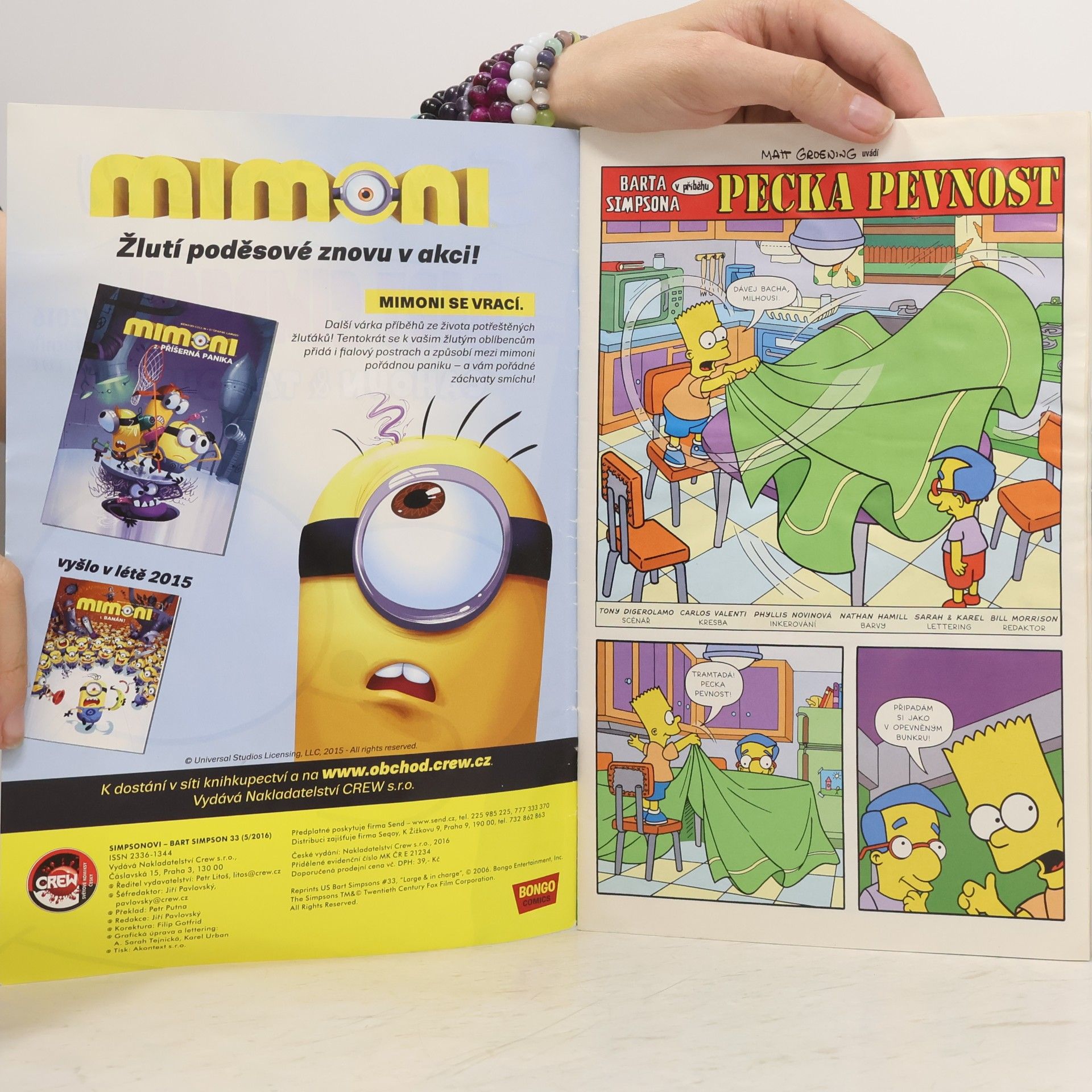 Various authors Simpsonovi 5/2016, IV. ročník: Bart Simpson - Čahoun & Tahoun