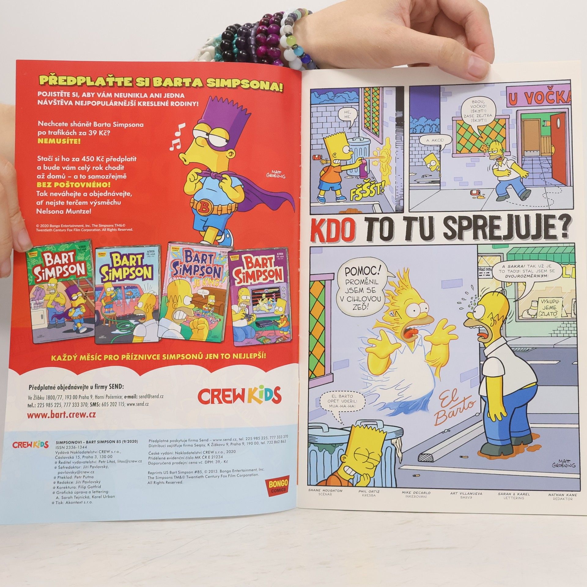 Various authors Simpsonovi - Bart Simpson 9/2020