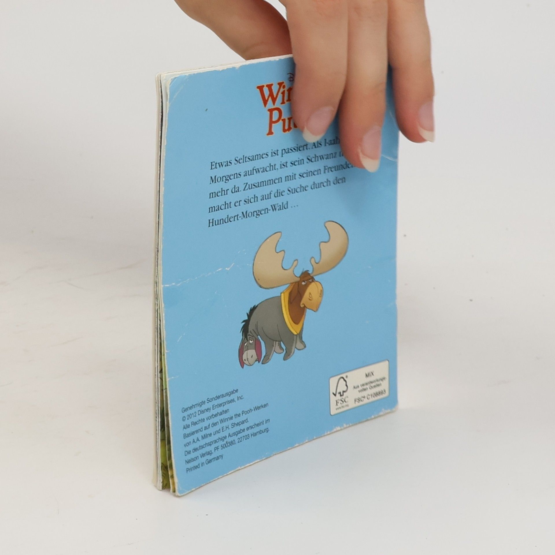 Kolektiv autorů Winnie Puuh Hilfe für I-aah